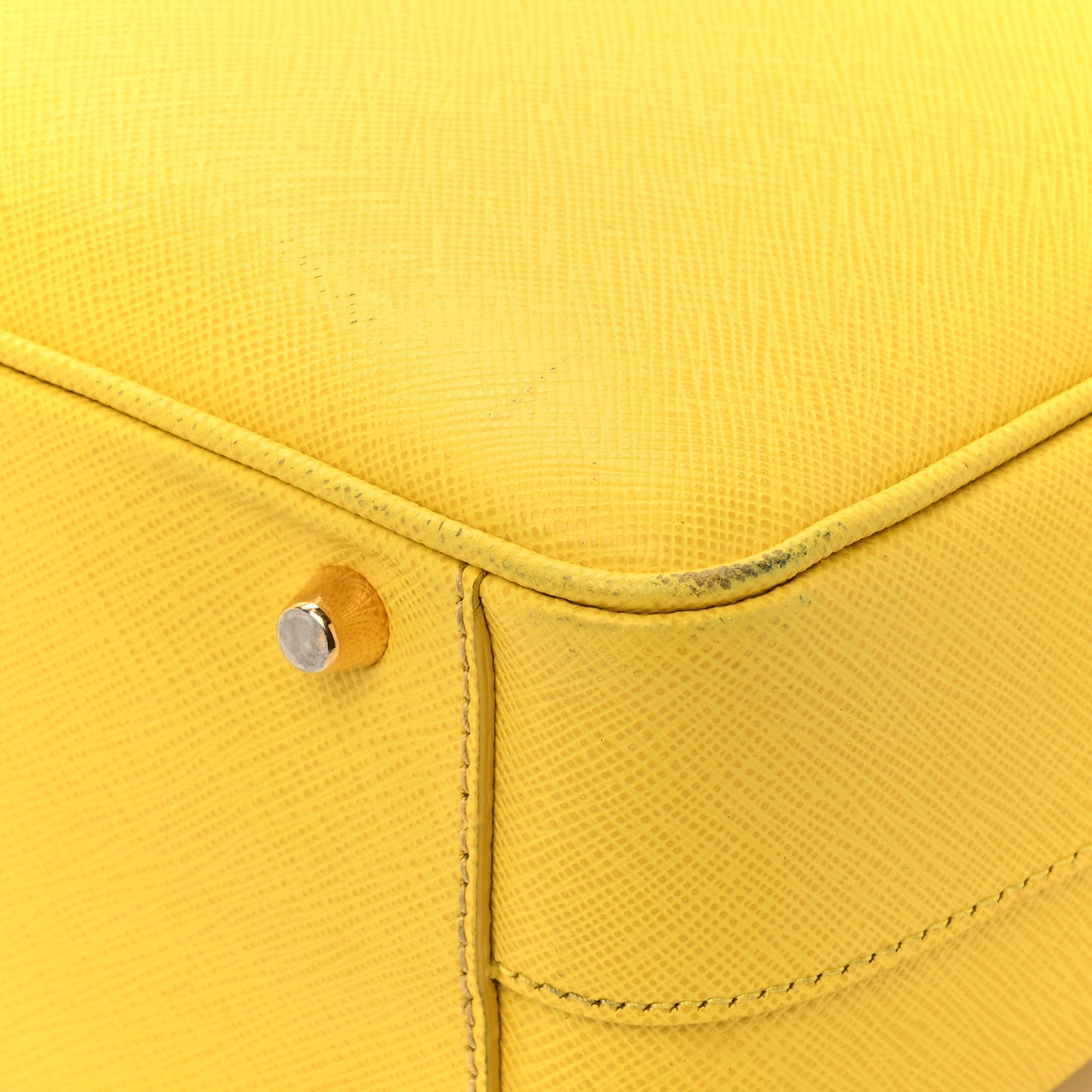 Saffiano Lux Bowler Girasole