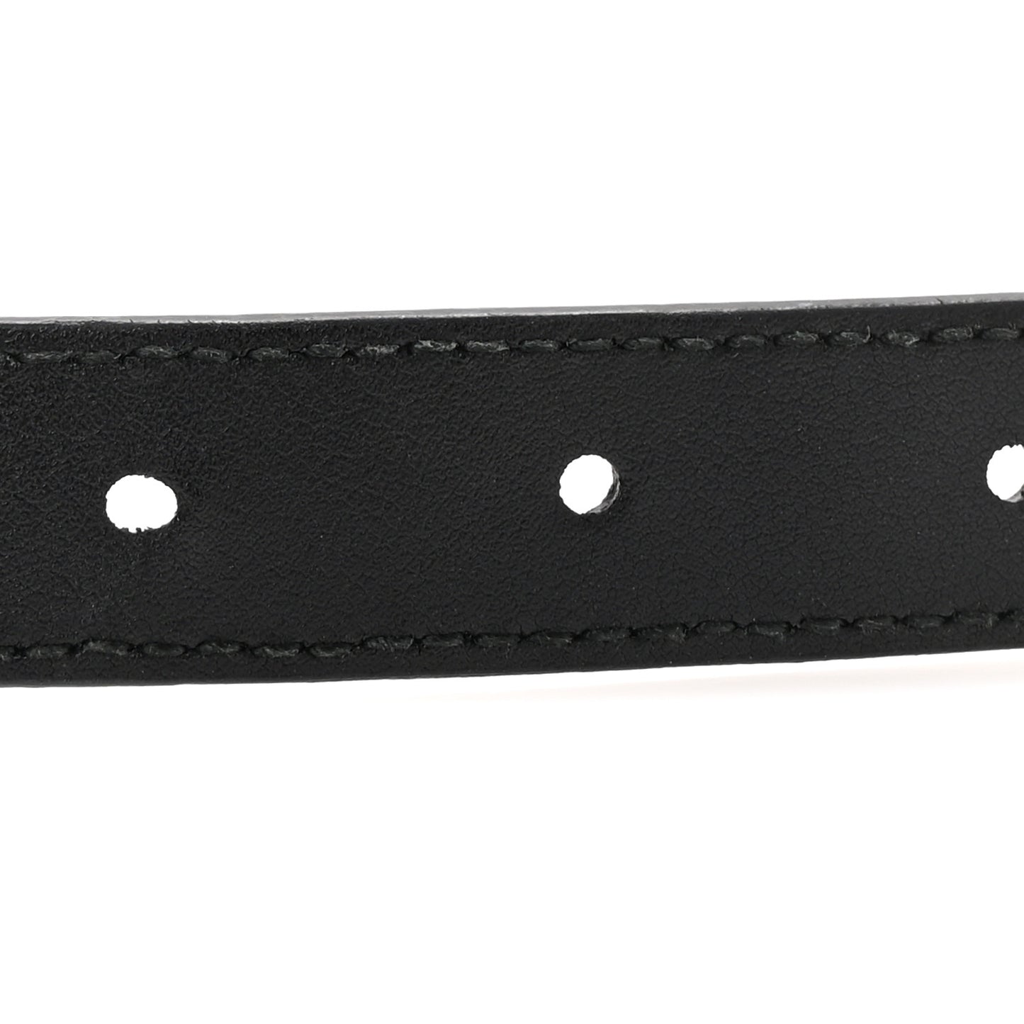Calfskin Double G 20mm Belt 80 32 Black