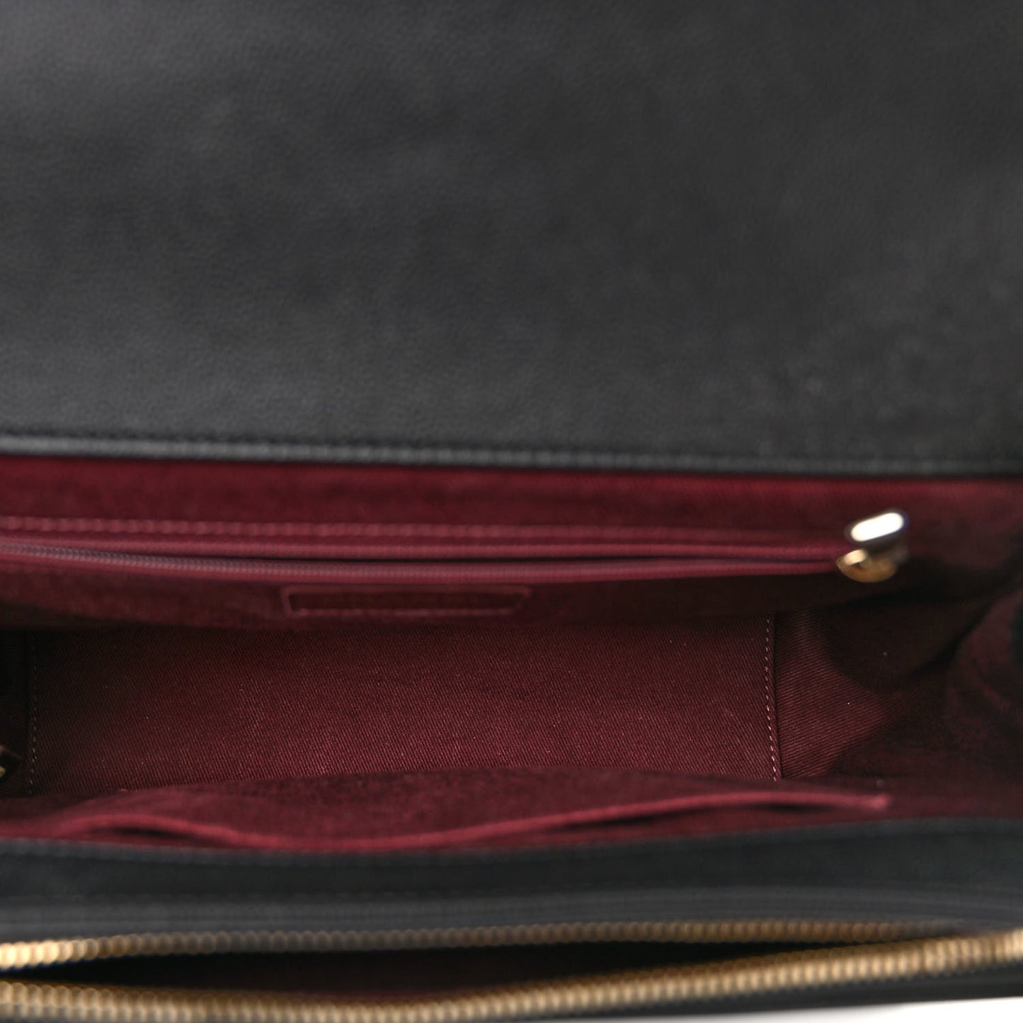 Caviar Quilted Large Business Affinity Flap Black