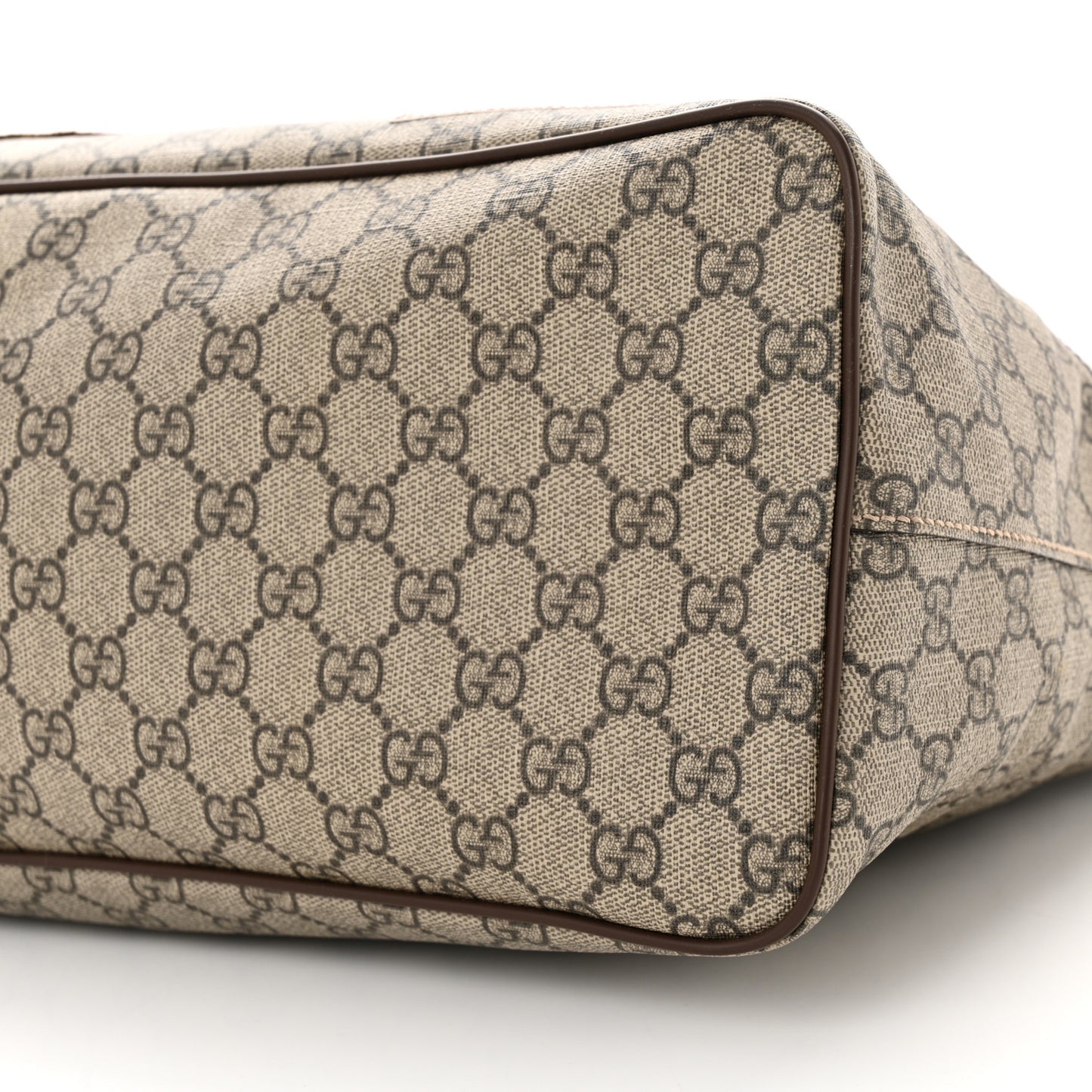 Soft GG Supreme Monogram Courrier Medium Crossbody Tote Beige New Acero