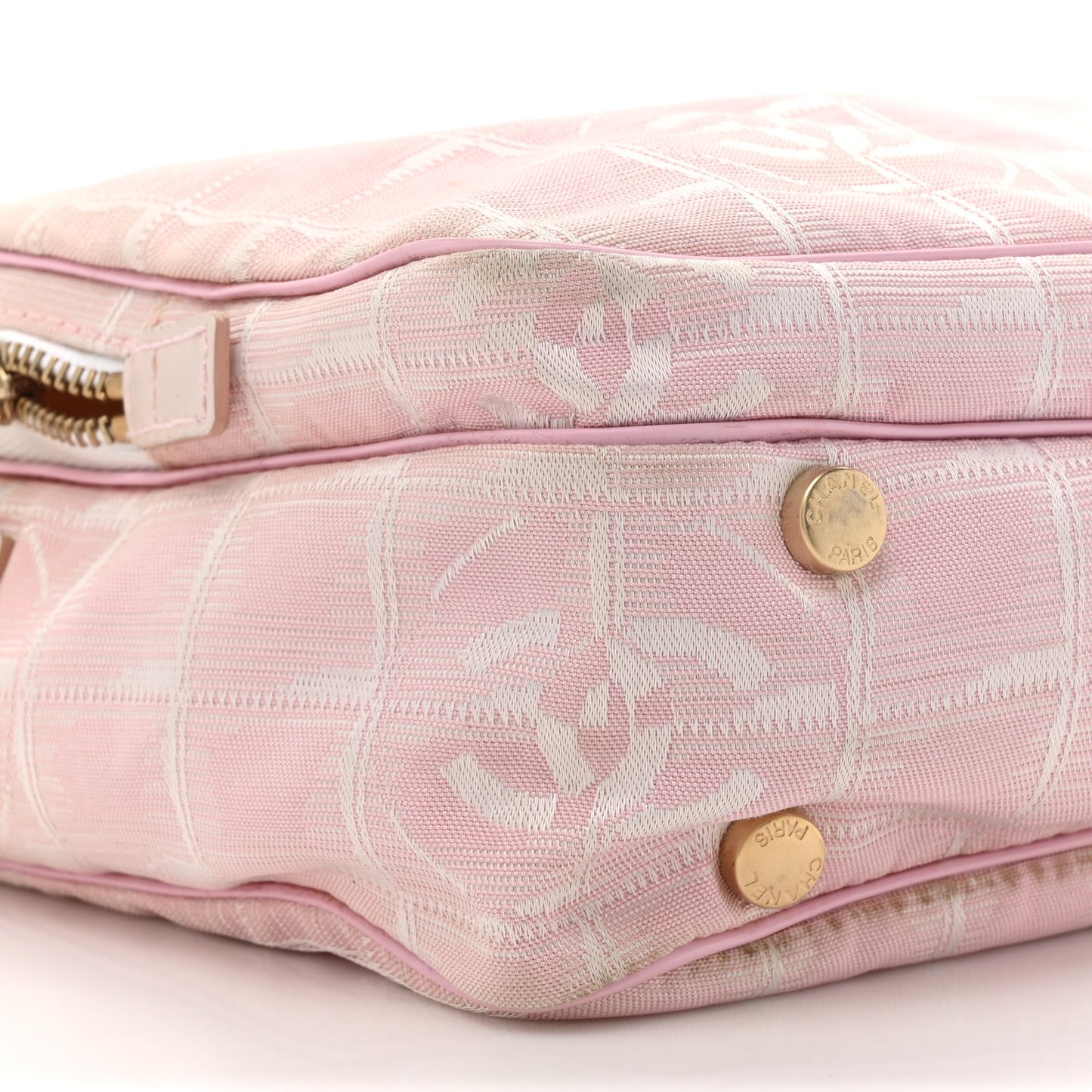 Nylon Small Travel Tote Pink