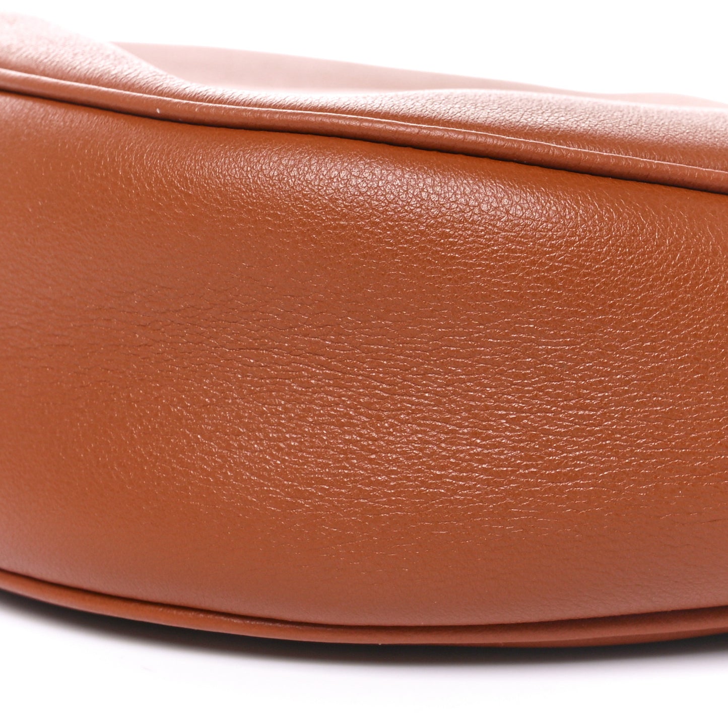 Supple Calfskin Medium Triomphe Heloise Shoulder Bag Tan
