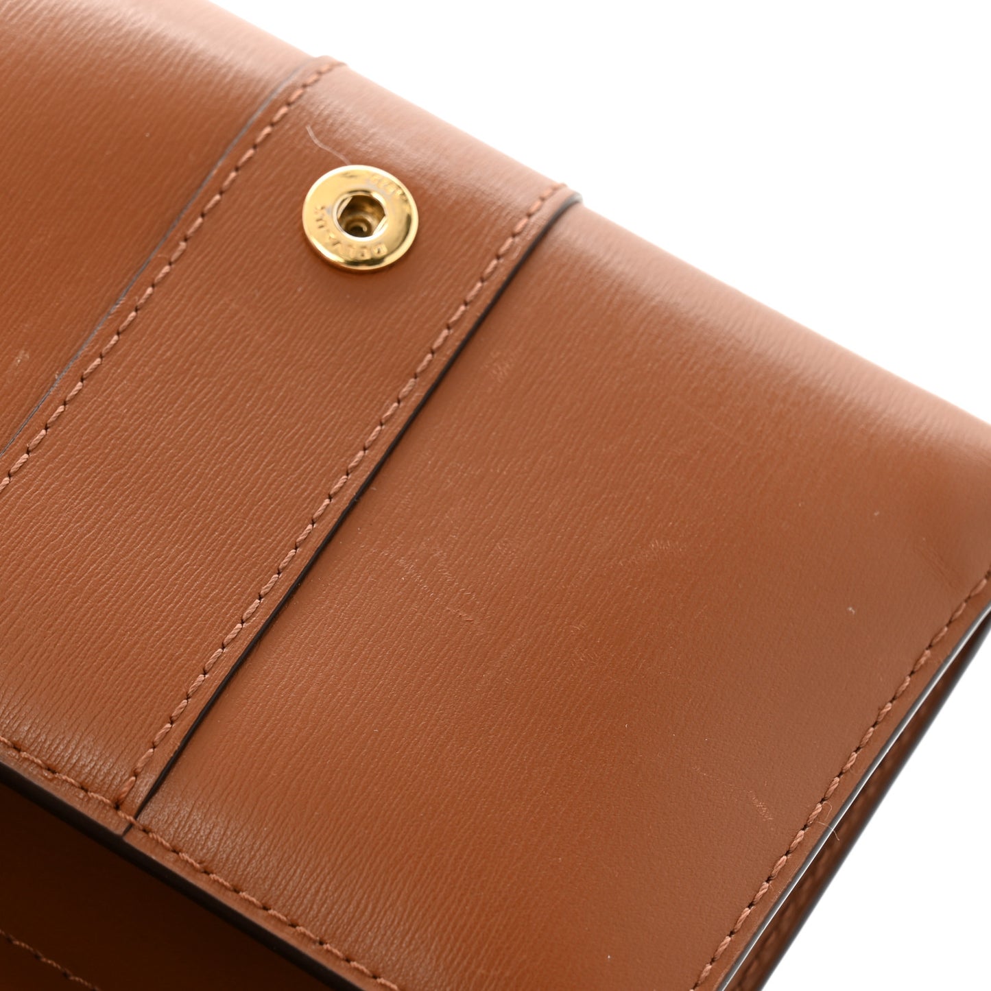 Calfskin Brillant Compact Wallet Vegetal