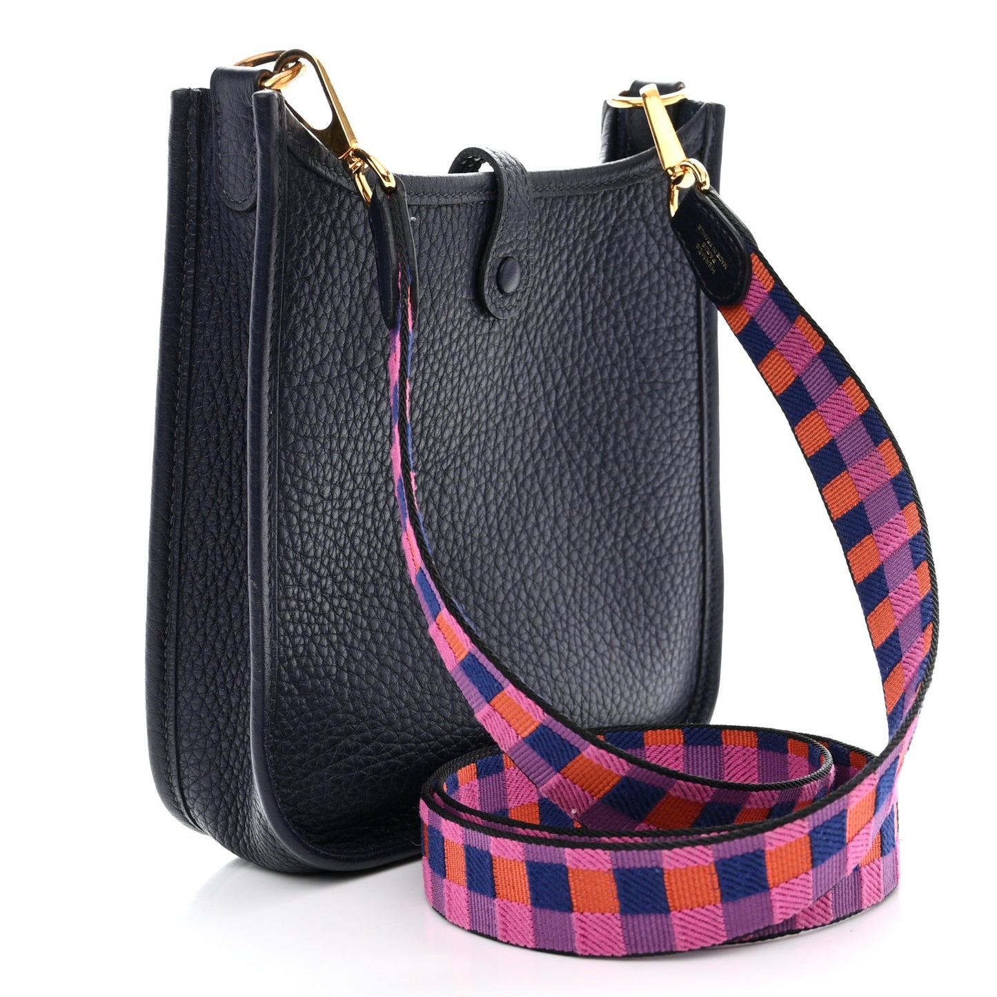 Taurillon Clemence Amazone Maxi Quadrille Evelyne TPM Bleu Nuit Bleu Saphir Anemone Capucine