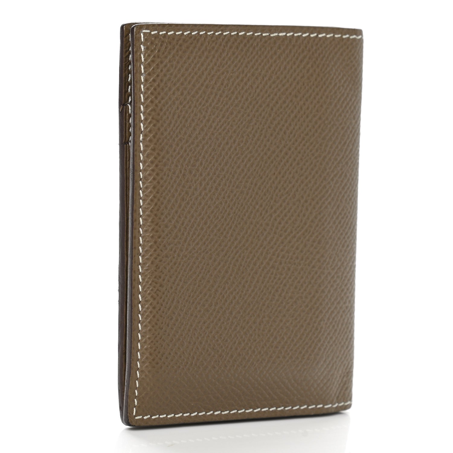 Hermes Epsom MC2 Euclide Card Holder Case Etoupe 3 of 8