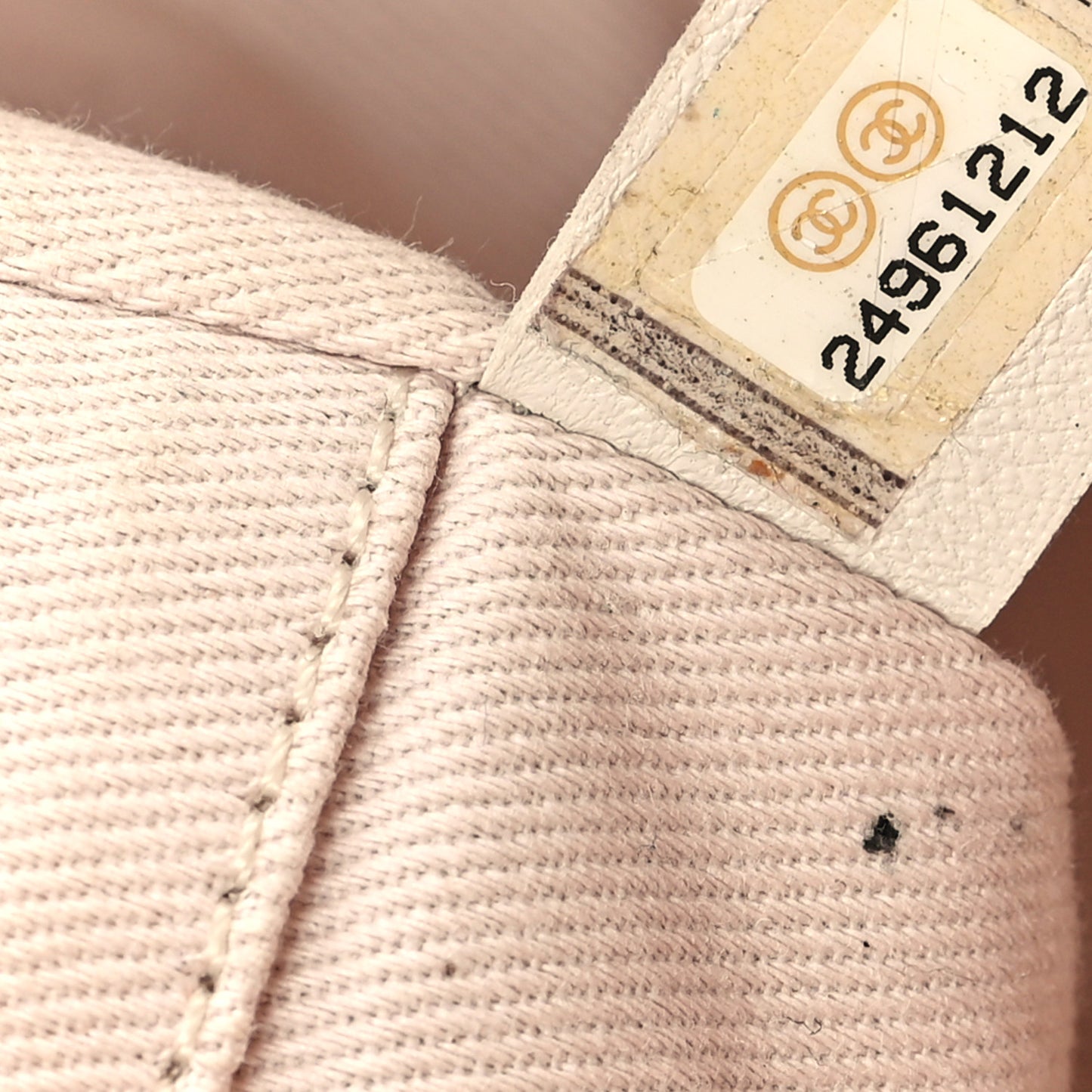 Lurex Boucle Small Deauville Tote Ivory