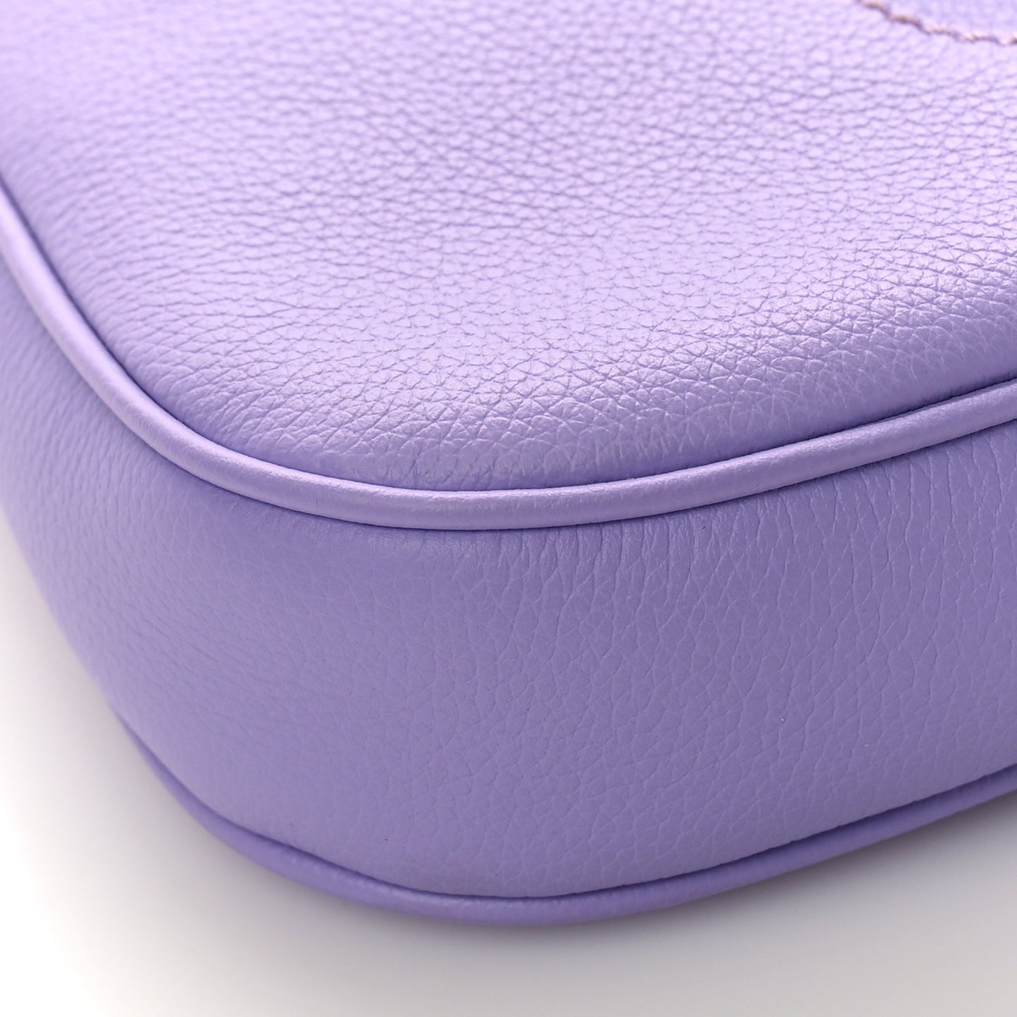 Calfskin La Medusa Small Hobo Crossbody Lilac