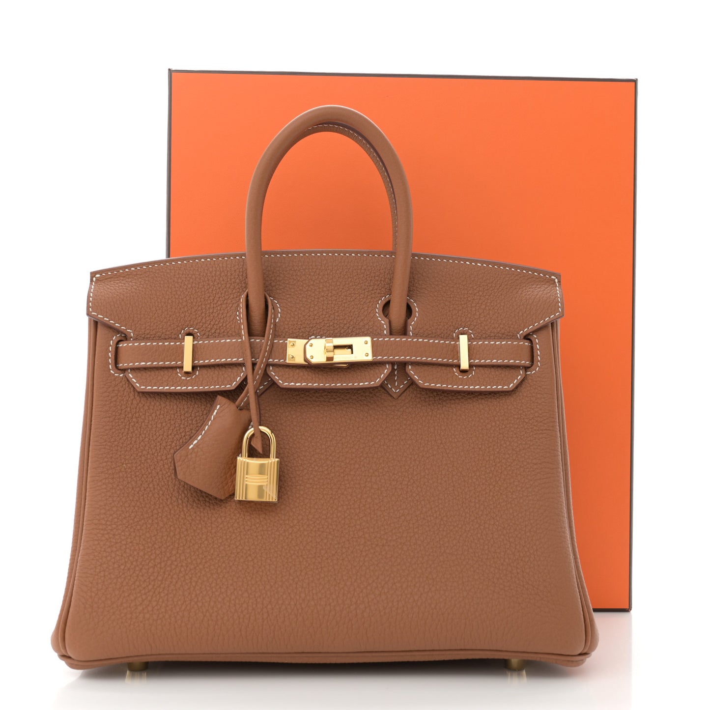 Togo Birkin 25 Gold