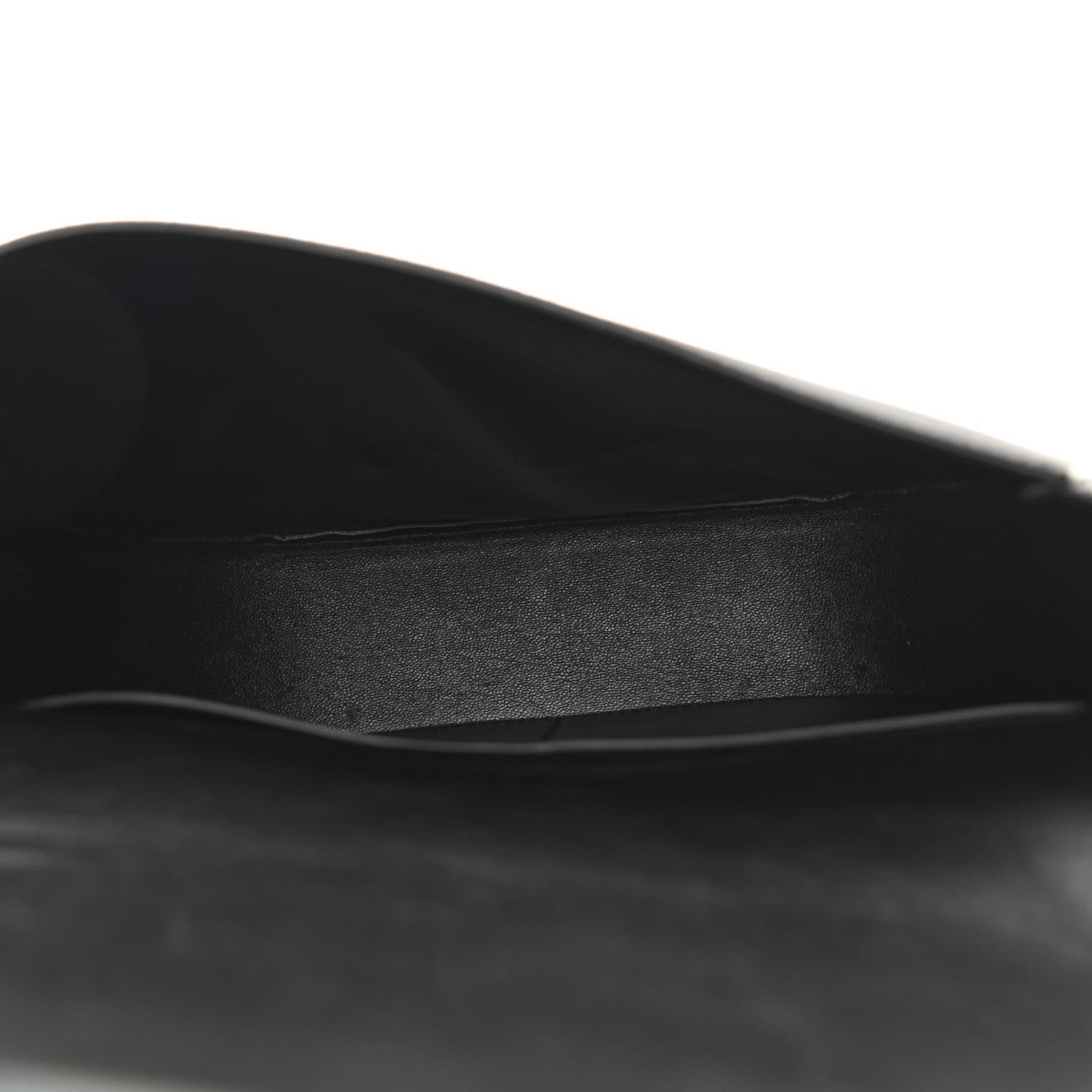 Grained Calfskin Compact Trotteur Black