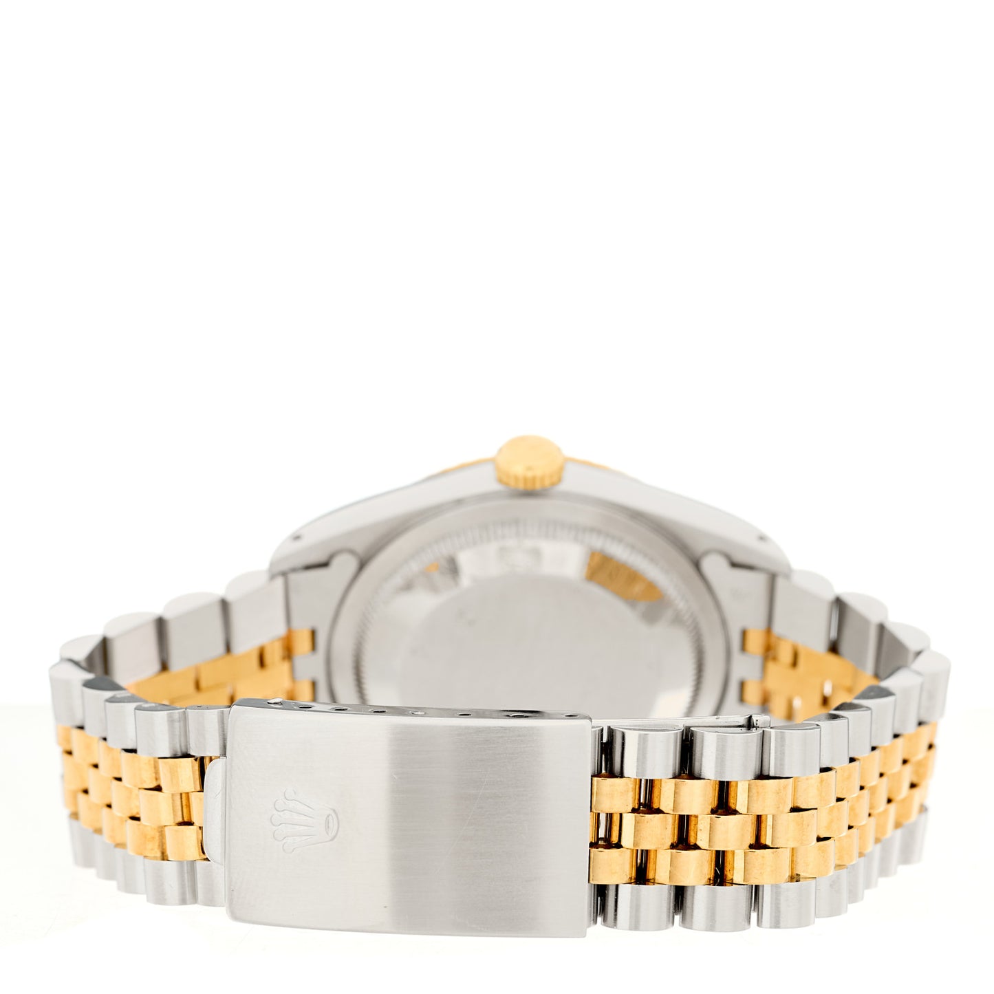 Stainless Steel 18K Yellow Gold 36mm Oyster Perpetual Datejust Watch Champagne 16233