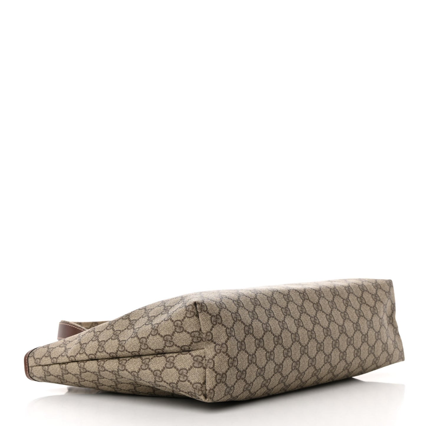 GG Plus Monogram Medium Signature Web Loop Tote Brown