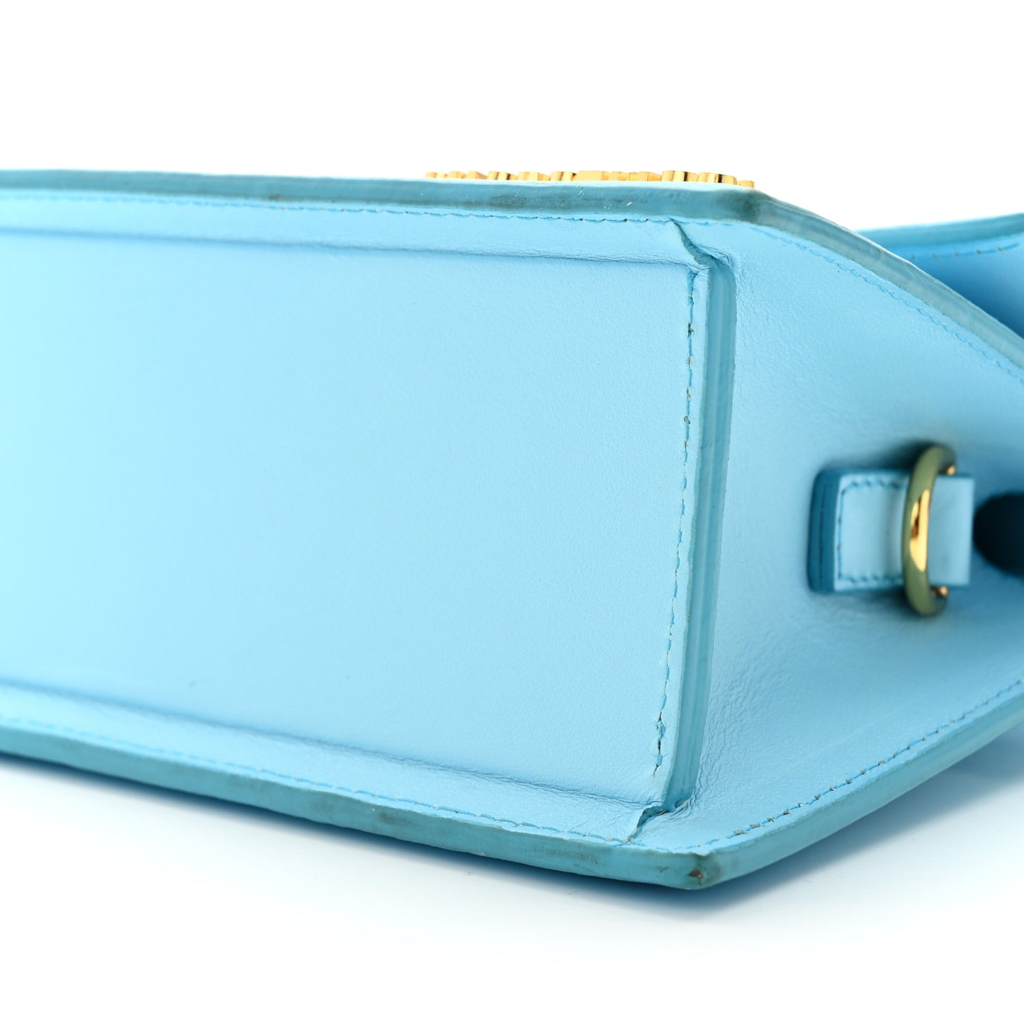 Smooth Calfskin Le Chiquito Noeud Blue