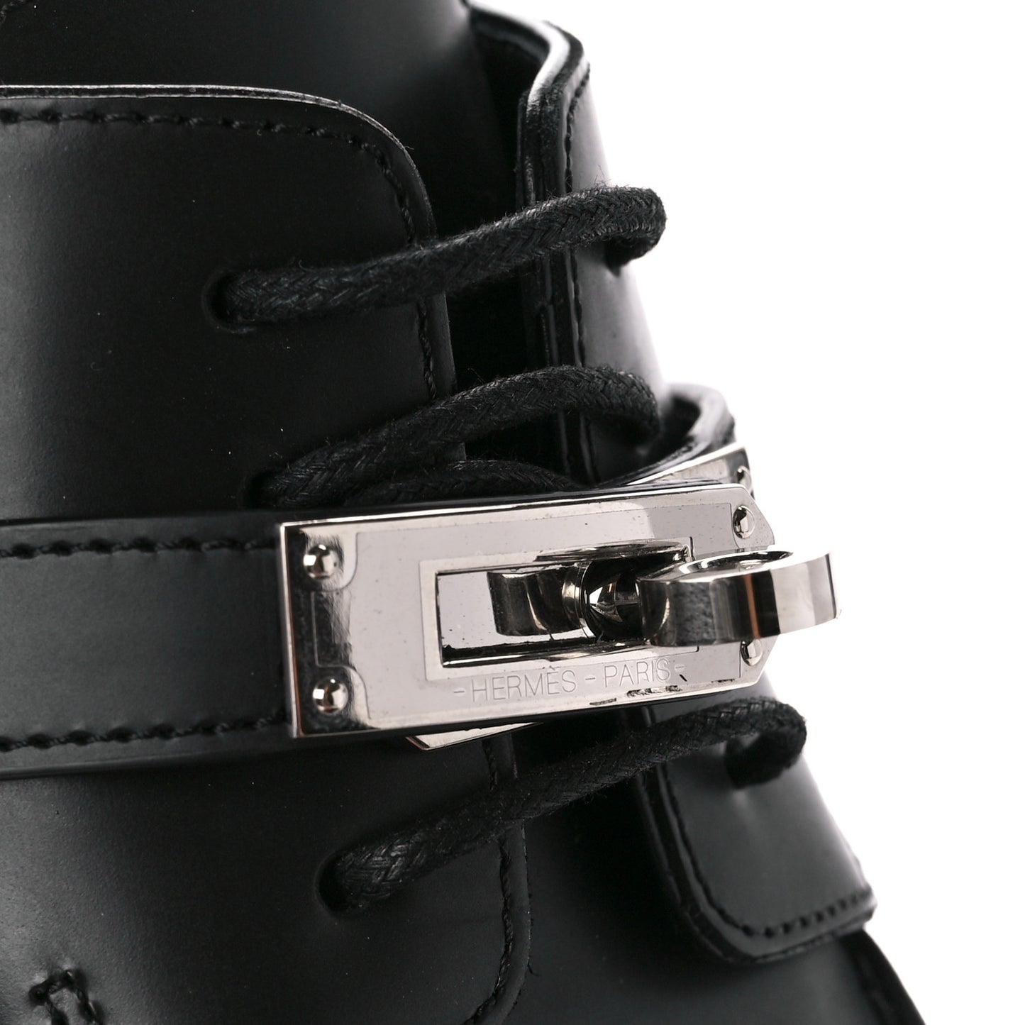 Glossed Calfskin First Oxford 37 Black