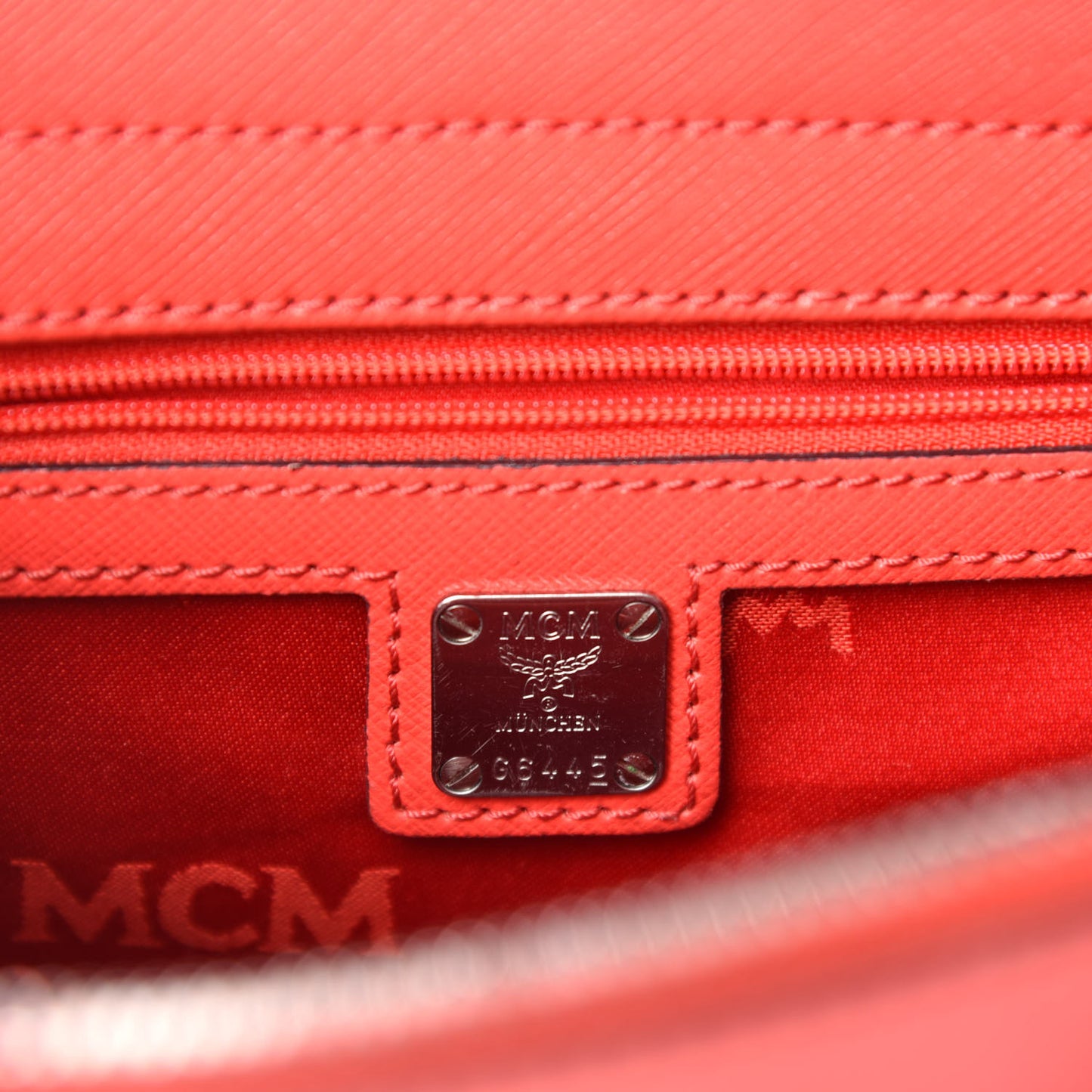 Saffiano Small Elda Tote Red