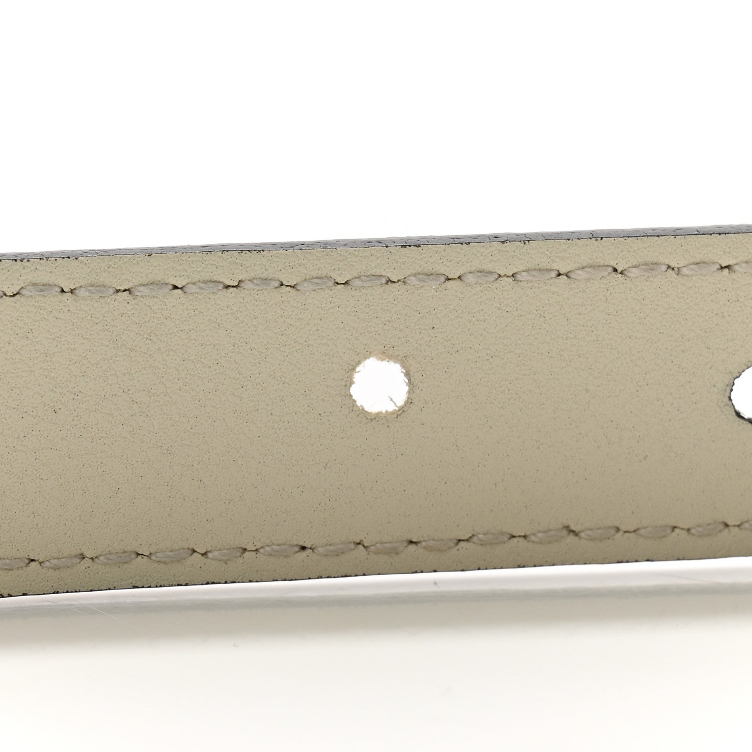 Gucci Calfskin Double G 20mm Belt 75 30 Mystic White 5 of 9