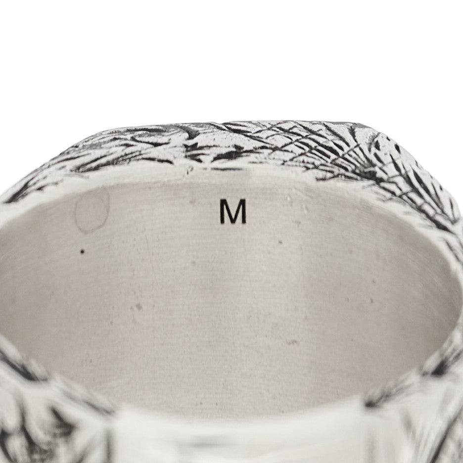 Sterling Silver Letter D Ring 57 8