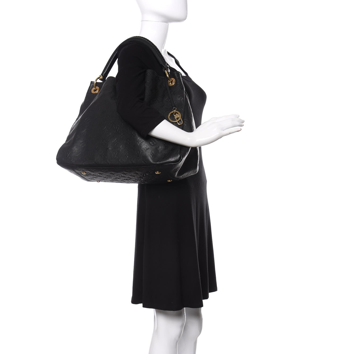 Louis Vuitton Empreinte Artsy MM Black 2 of 9