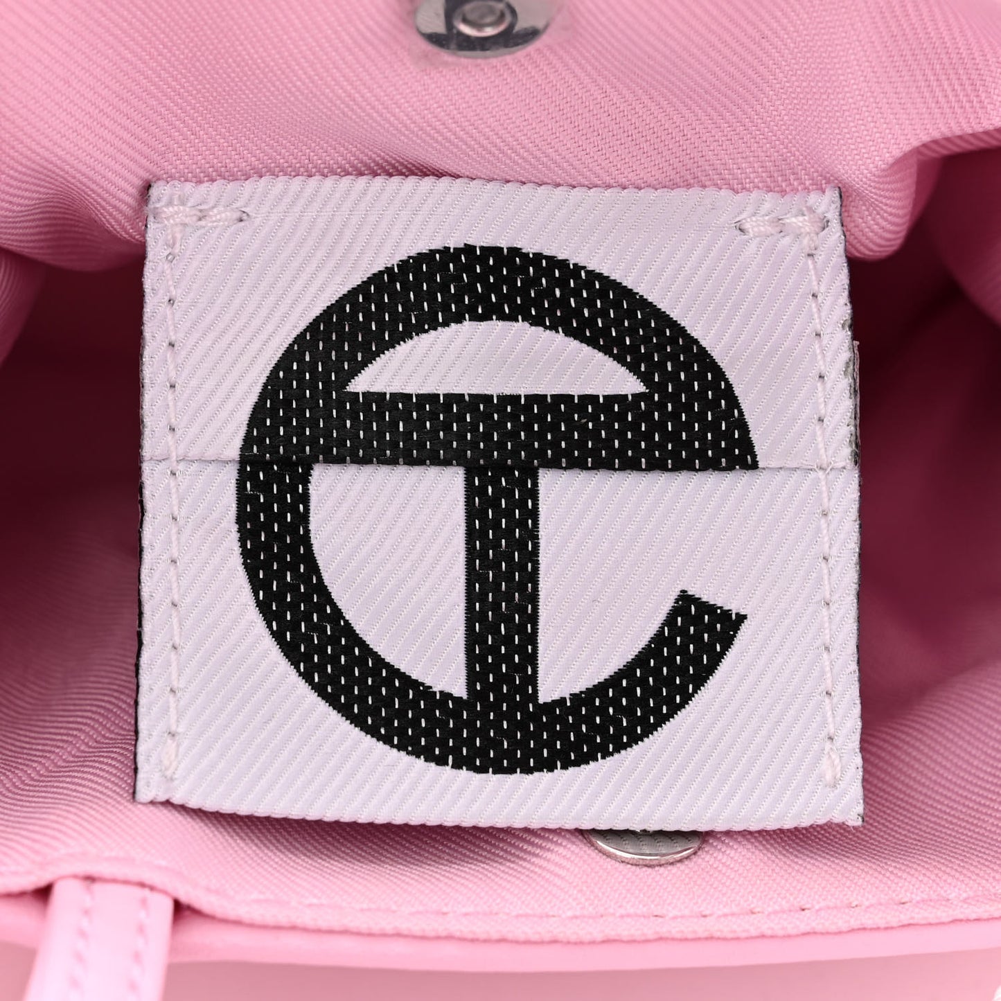 Vegan Leather Small Shopping Bag Bubblegum