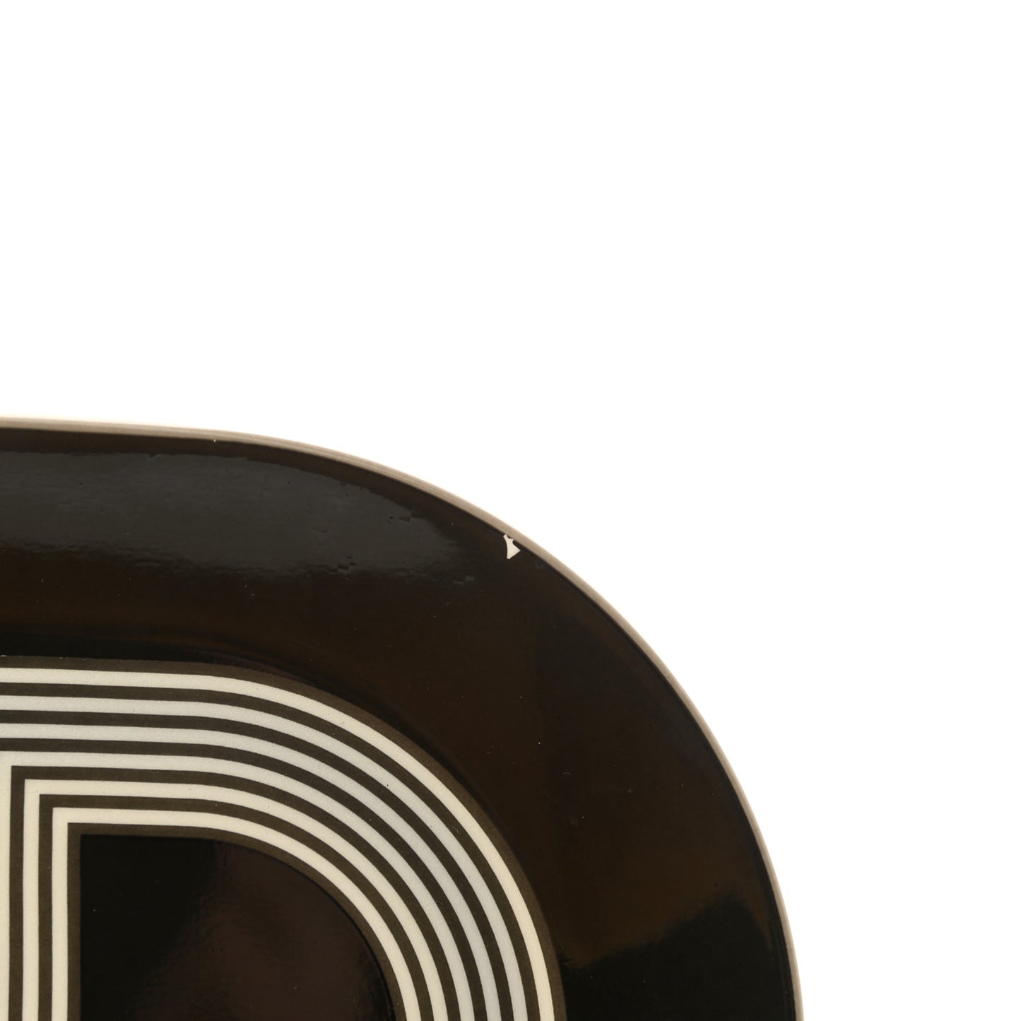 Porcelain Rallye 24 Mini Oval Plate Set Of 2