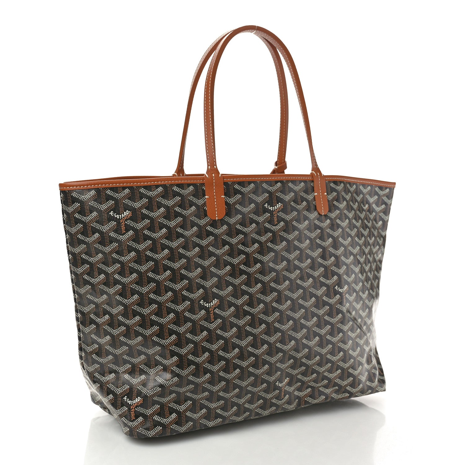 Goyard Goyardine Saint Louis PM Black Gold 4 of 10