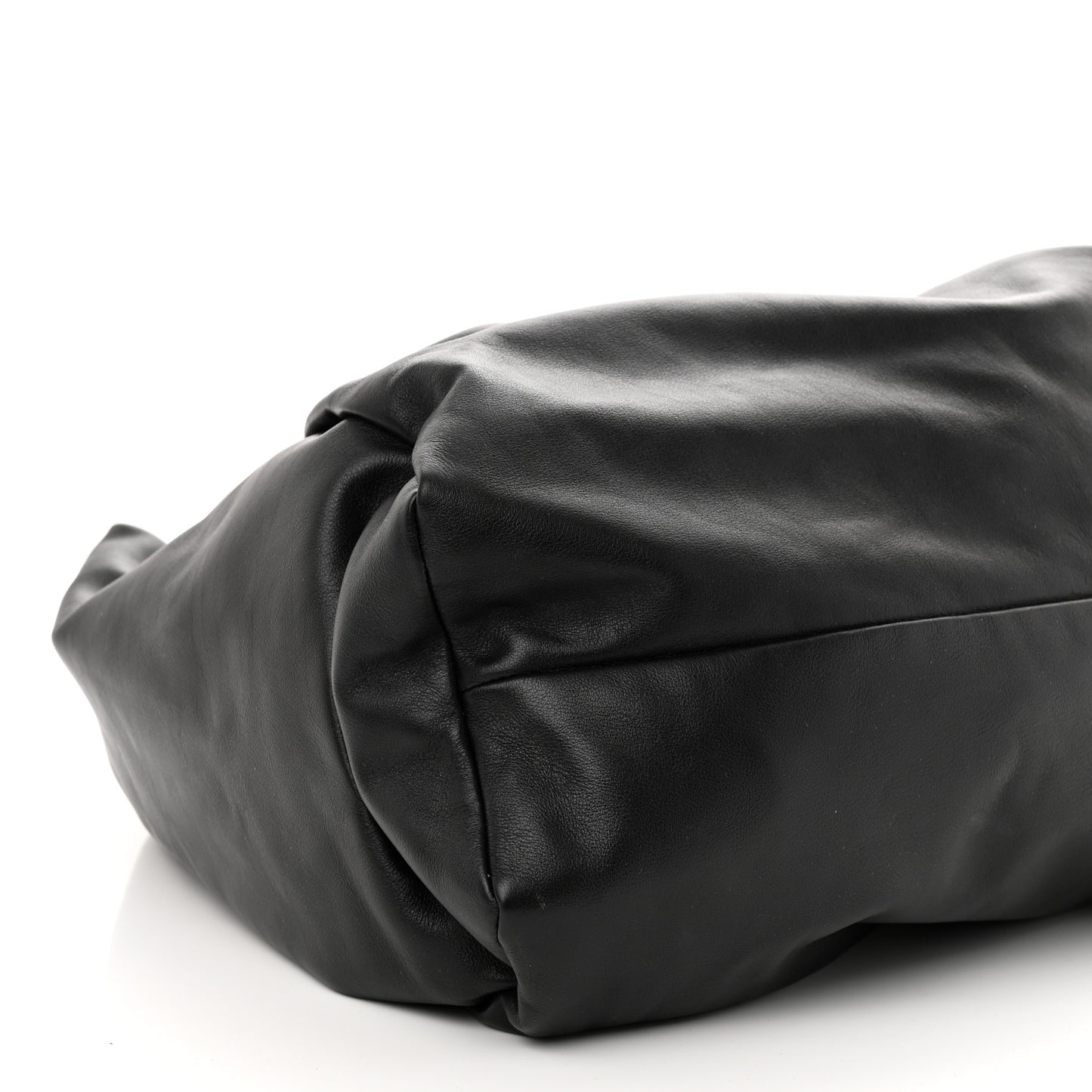 Smooth Butter Calfskin Large The Shoulder Pouch Black