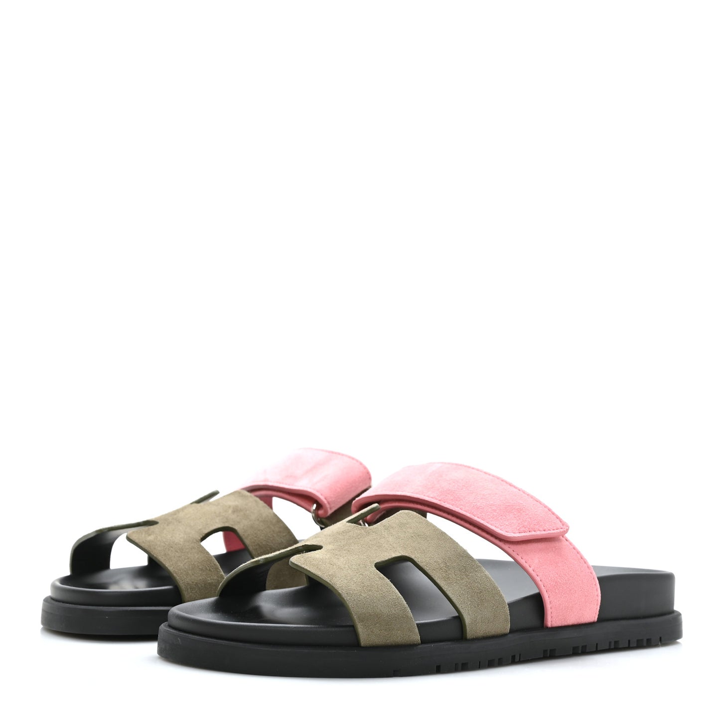 Suede Goatskin Womens Chypre Sandals 36.5 Toundra Rose Du Desert