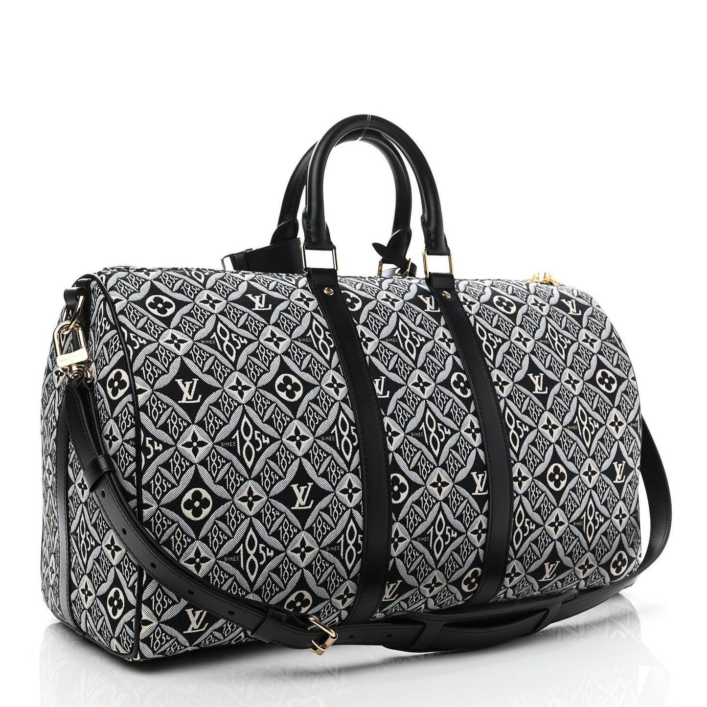 Jacquard Since 1854 Keepall Bandouliere 45 Grey