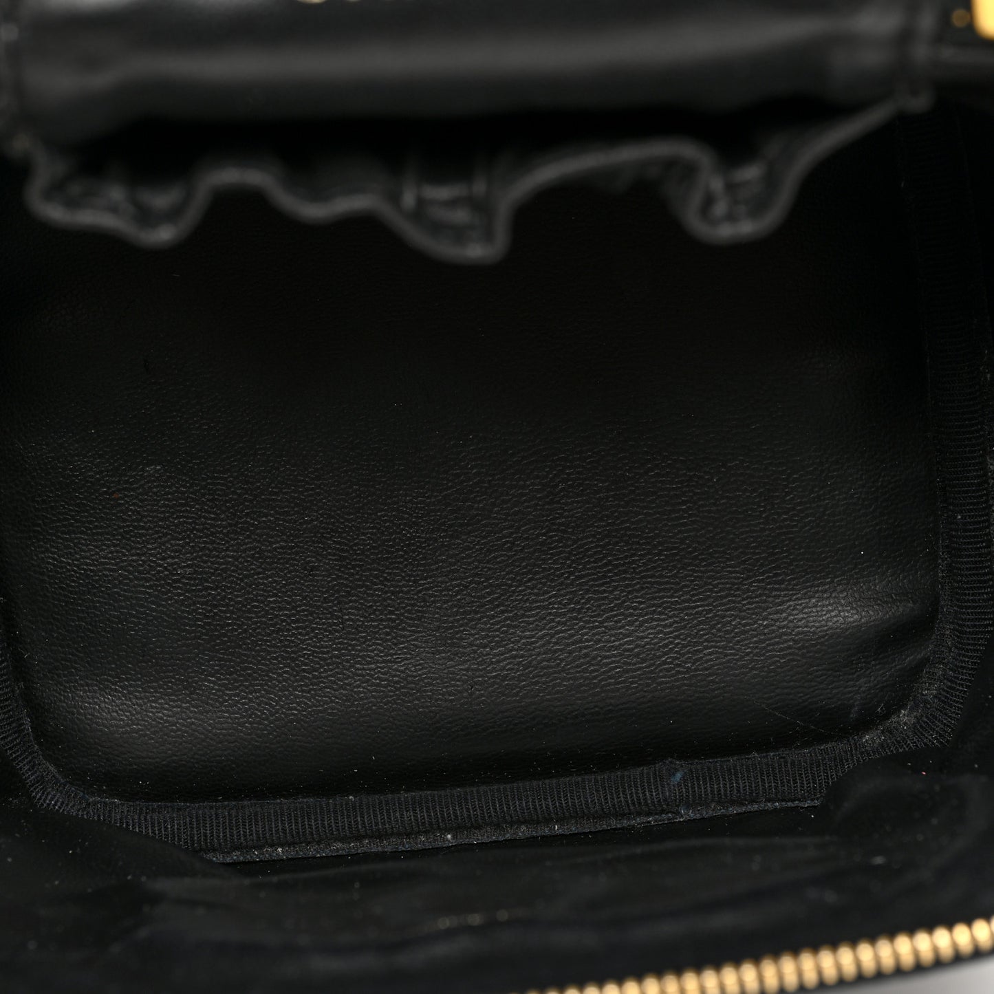 Caviar Cosmetic Vanity Bag Black