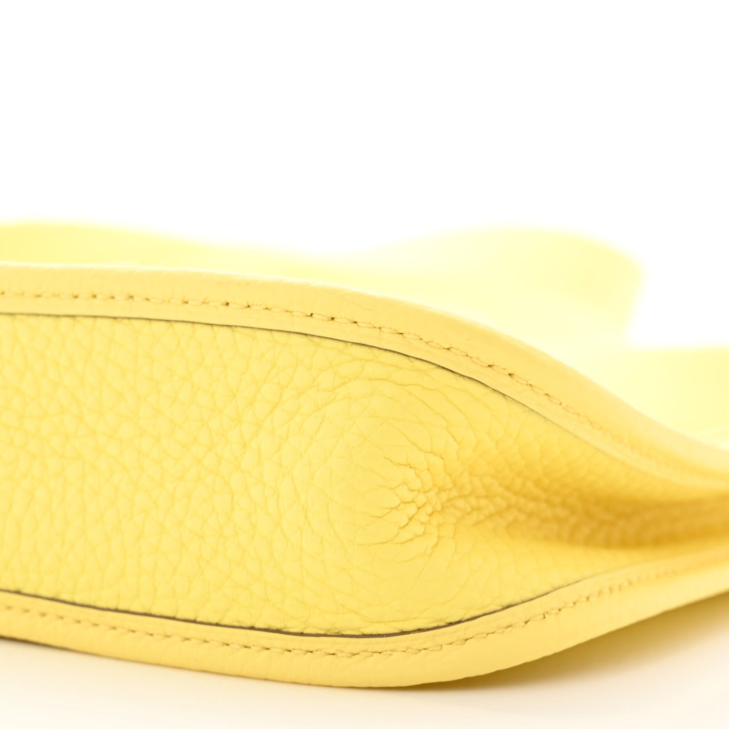 Hermes Taurillon Clemence Evelyne TPM Lime 10 of 11