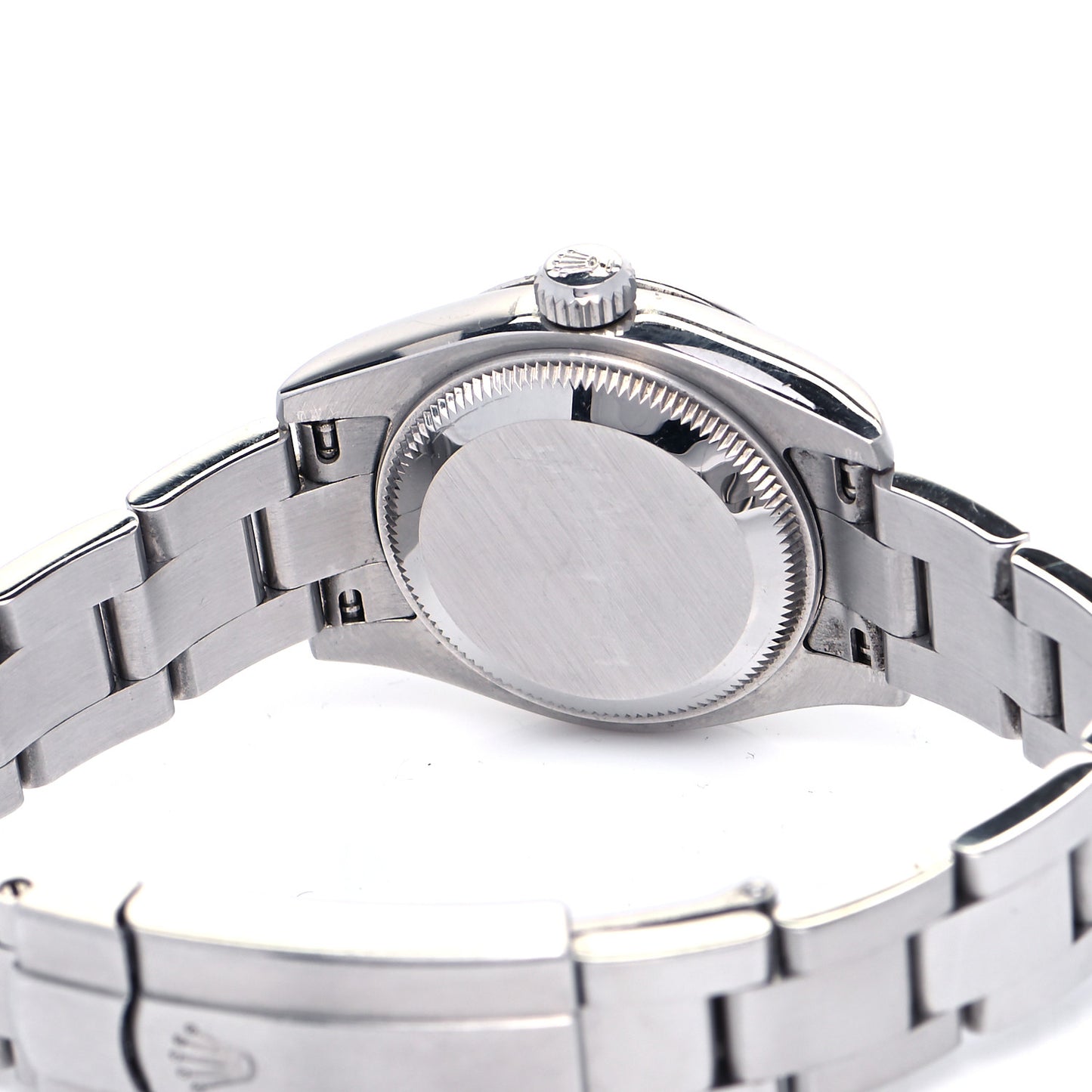 Stainless Steel 26mm Oyster Perpetual Watch Blue Index 176200