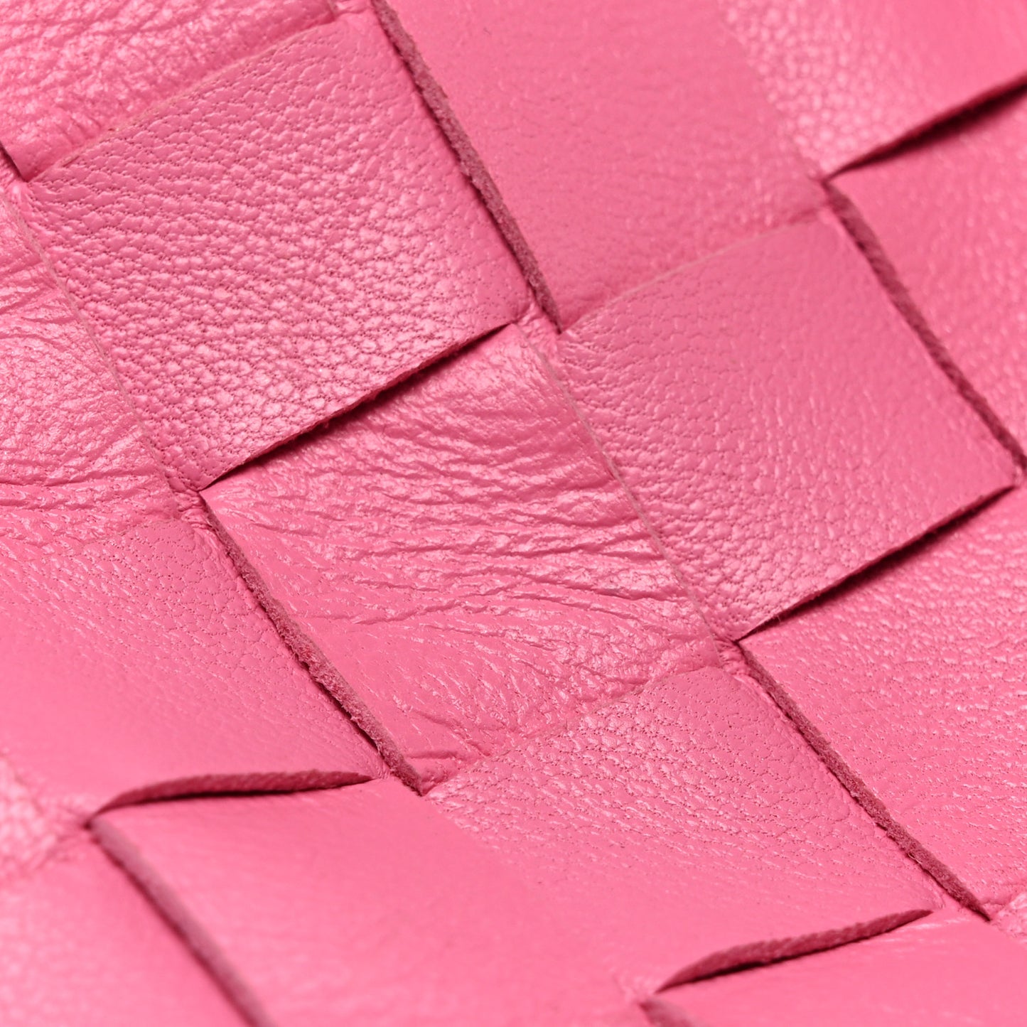 Nappa Maxi Intrecciato The Pouch Oversized Clutch Pink