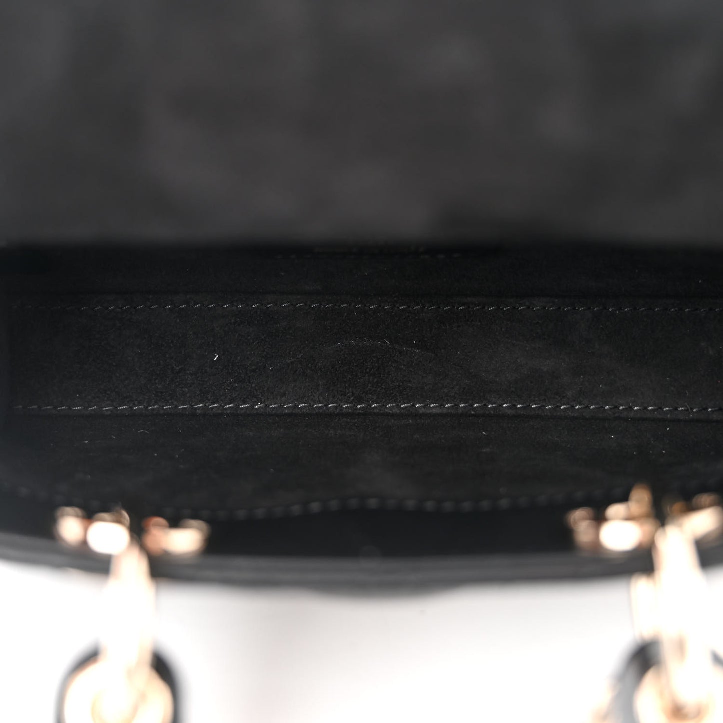 Lambskin Cannage Micro Lady D-Joy Black