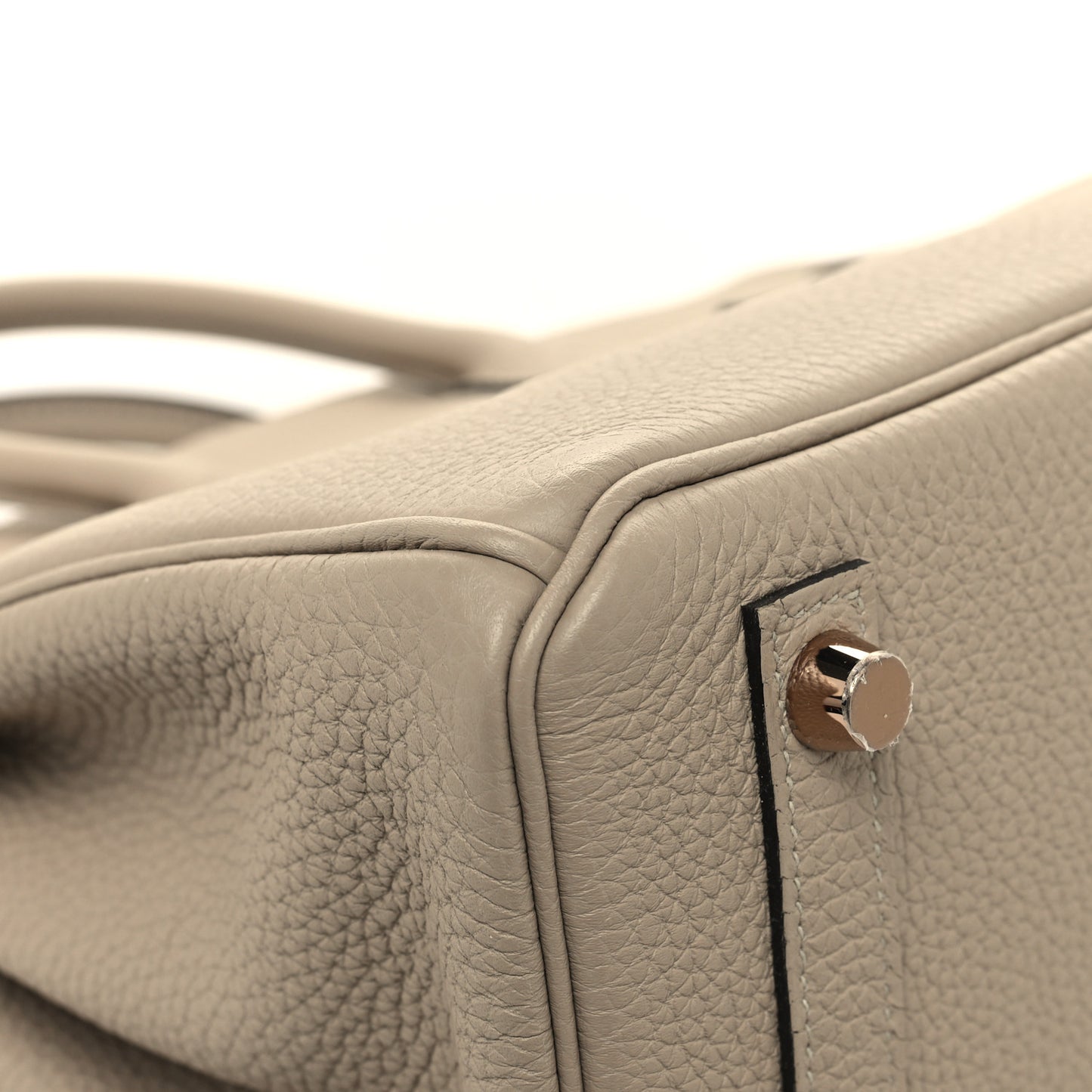 Togo Birkin 25 Gris Tourterelle