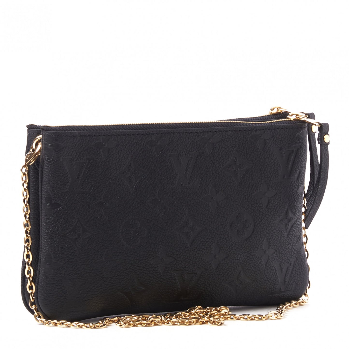 Empreinte Double Zip Pochette Black