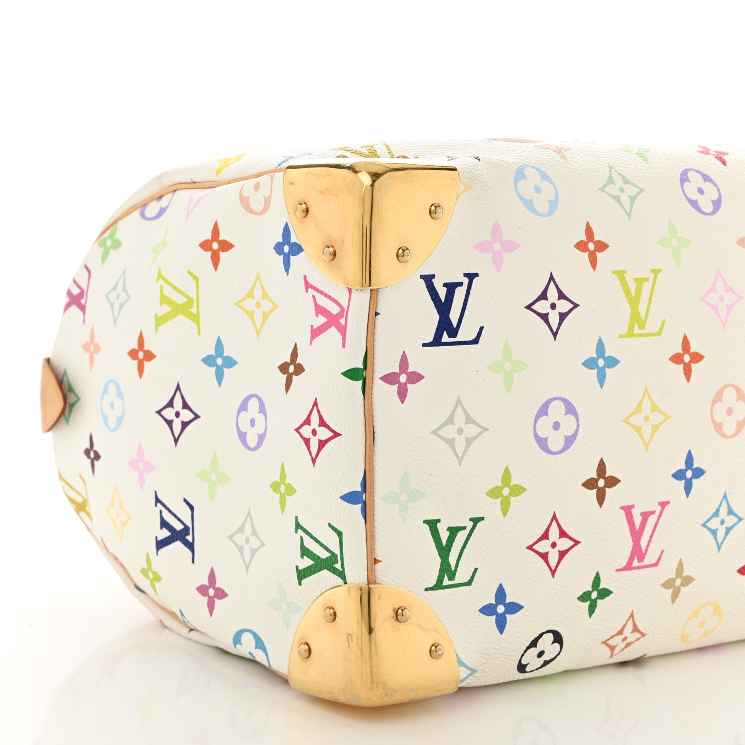 Louis Vuitton Monogram Multicolor Speedy 30 White 8 of 9