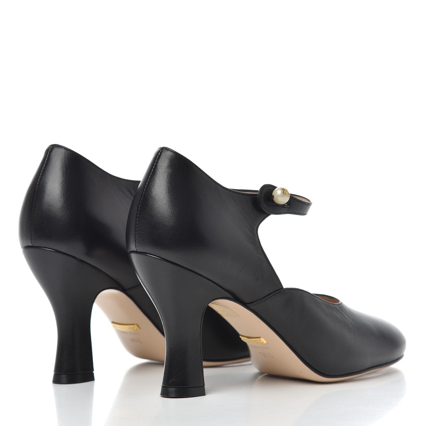 Malaga Kid Lesley Mary Jane Pumps 36.5 Black