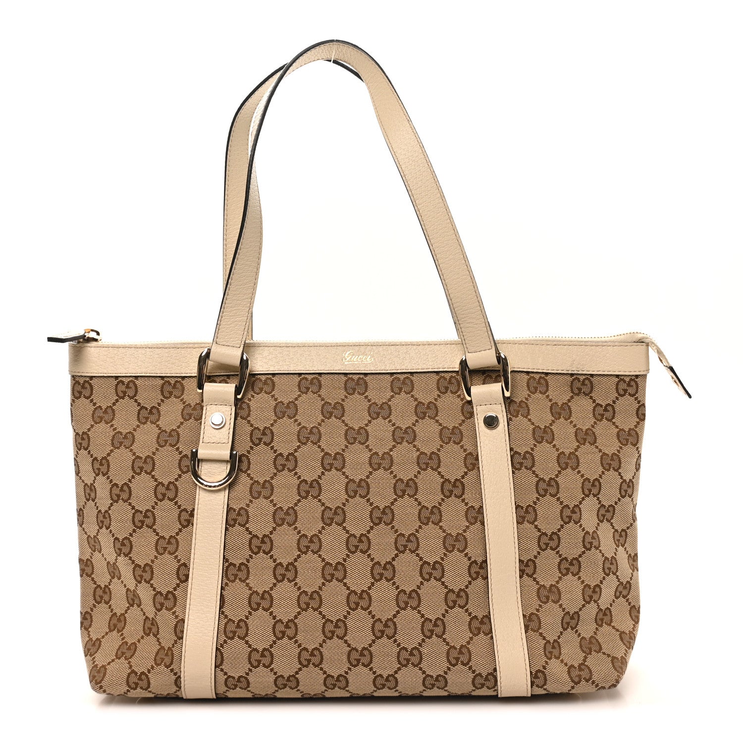 Gucci Monogram Medium Abbey Tote Off White 1864196 – FASHIONPHILE