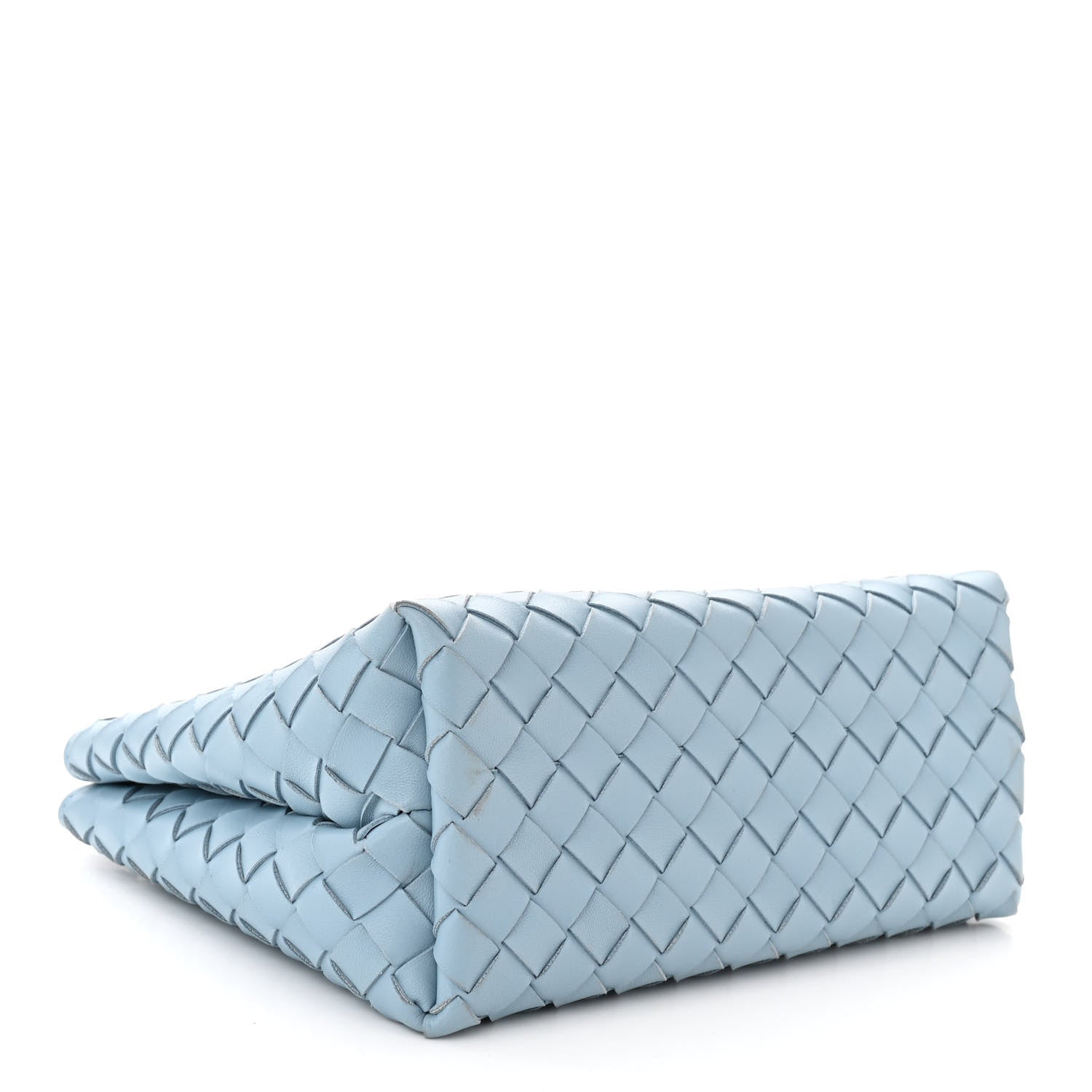 Bottega Veneta Nappa Intrecciato Small Andiamo With Chain Shoulder Bag Ice 4 of 9