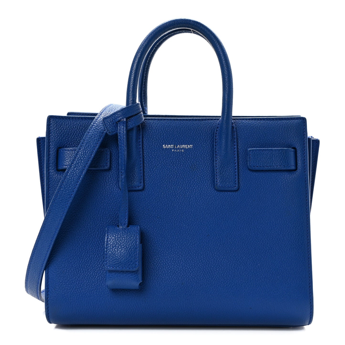 Calfskin Nano Sac De Jour Royal Blue