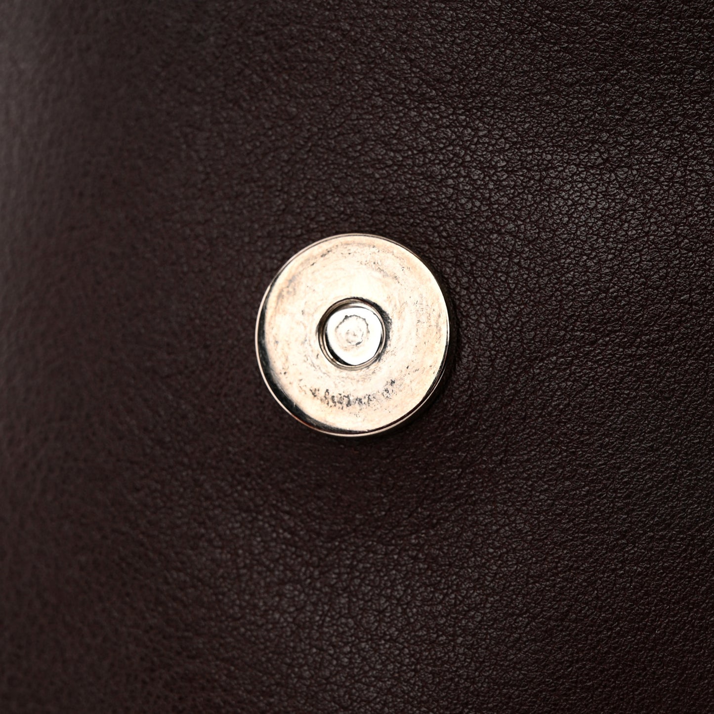 Suede Calfskin Small Faye Backpack Carbon Brown