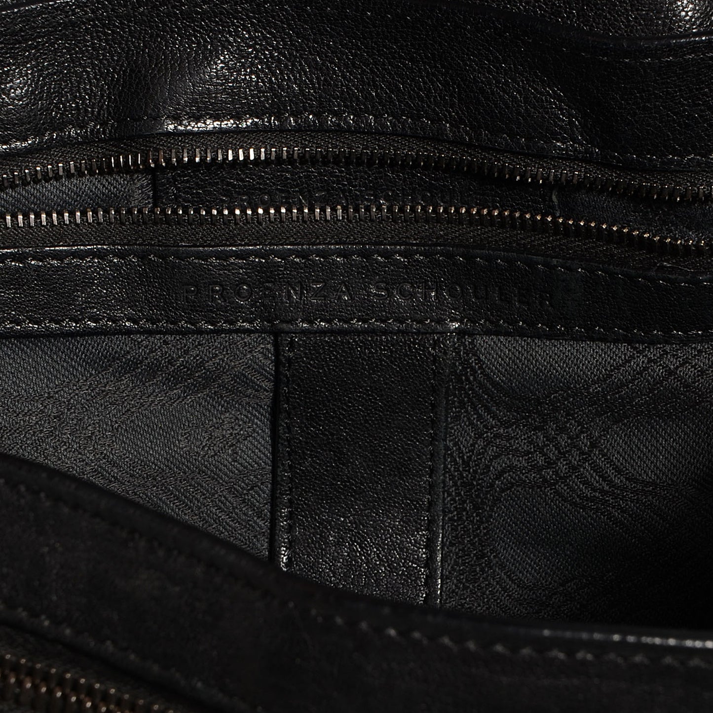 Lambskin PS1 Medium Satchel Black