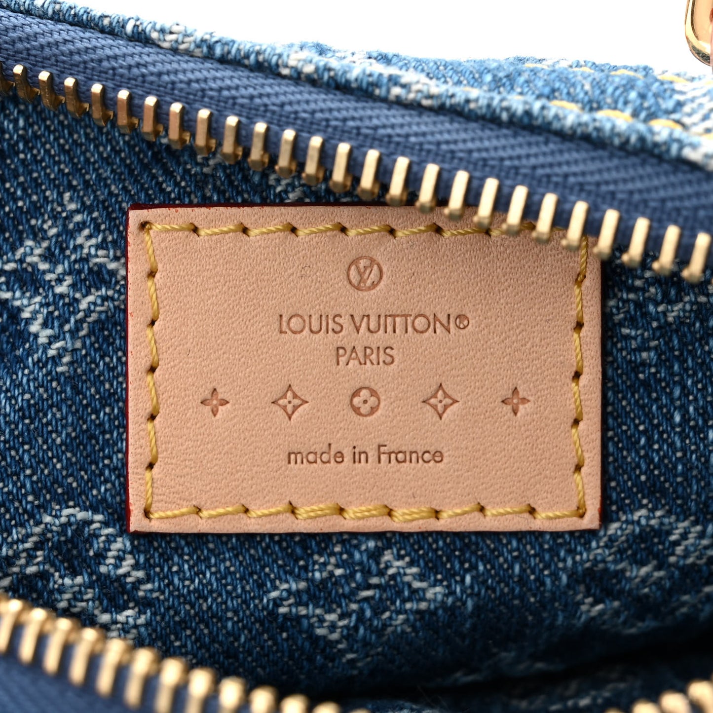 Monogram Denim Nano Speedy Blue