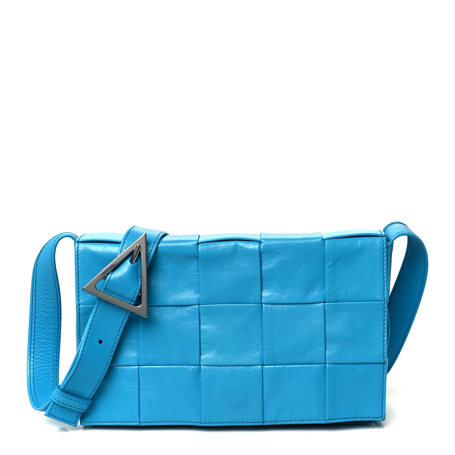 Bottega Veneta Paper Calfskin Maxi Intreccio Small Cassette