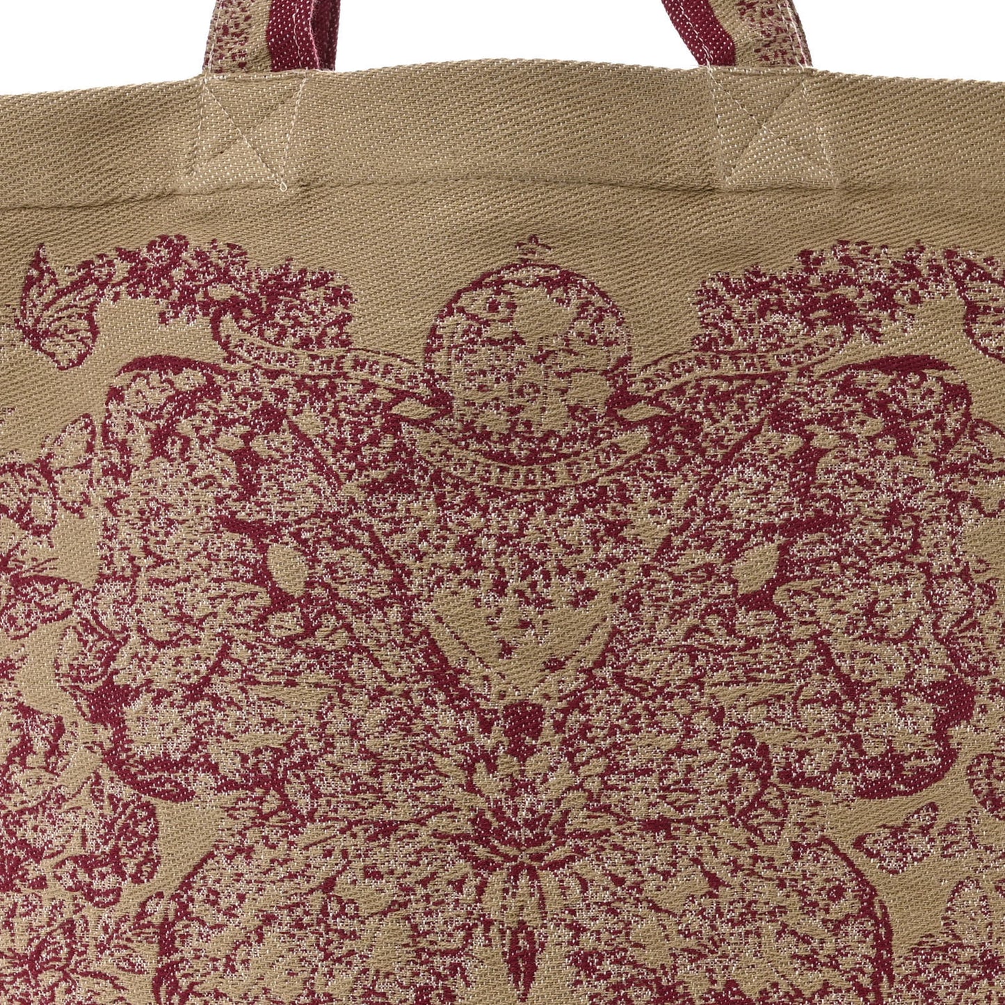 Canvas Print Cruise 2024 Mexico City Tote Ivory Burgundy
