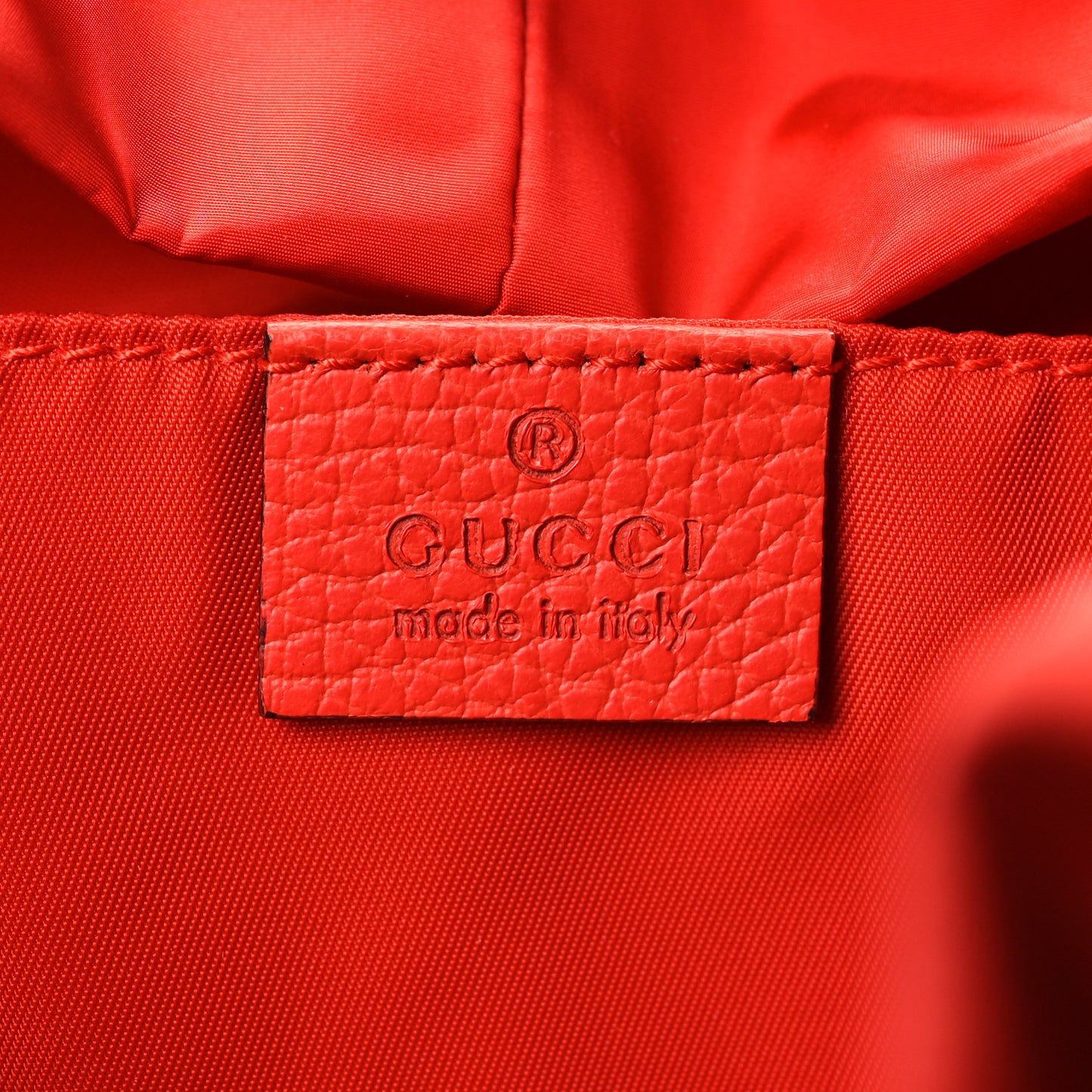 Nylon Monogram Small Single Buckle Backpack Red
