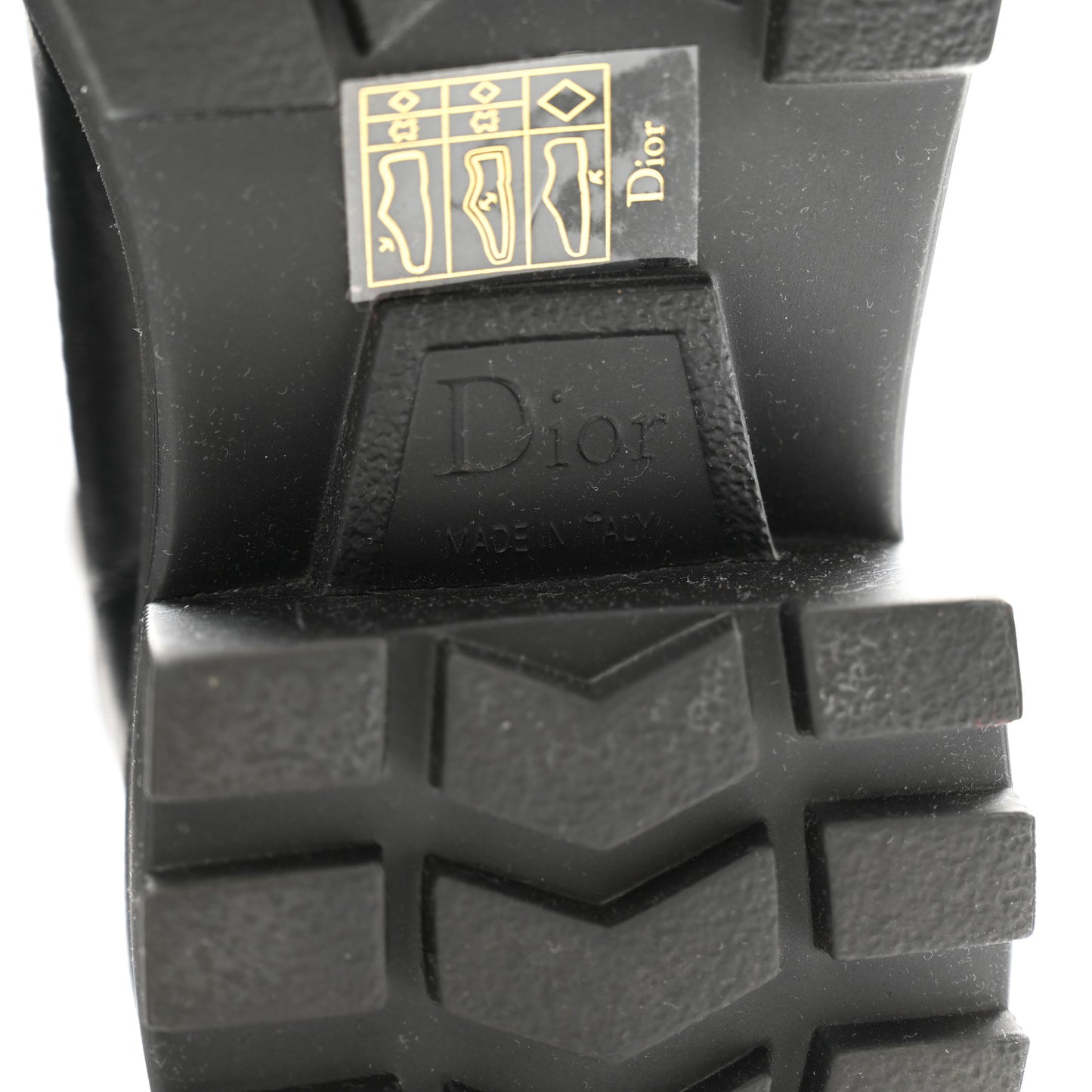 Nappa Stretch Dior Arcade High Boots 36 Black