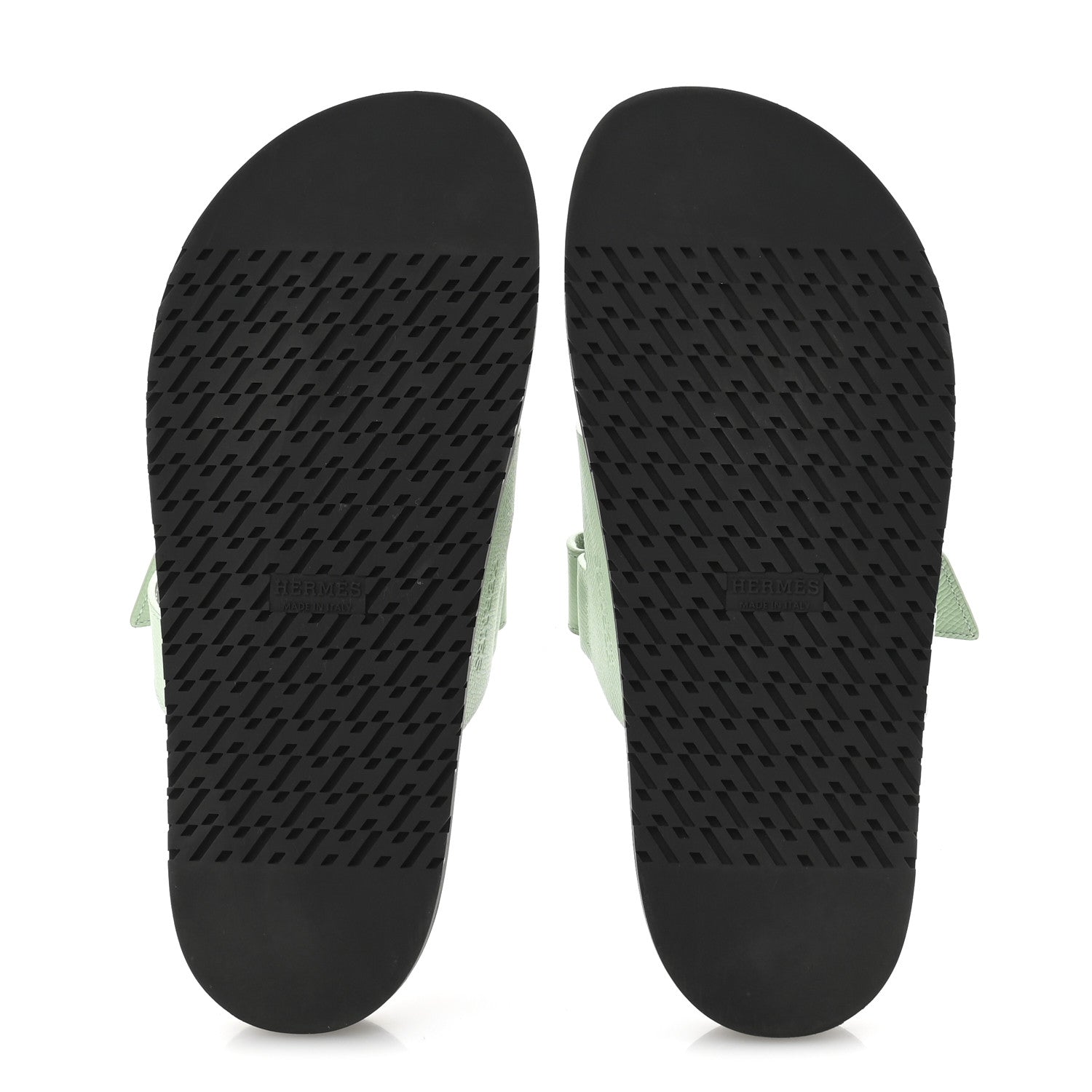 Hermes Epsom Womens Chypre Sandals 40 Vert Jade 6 of 9