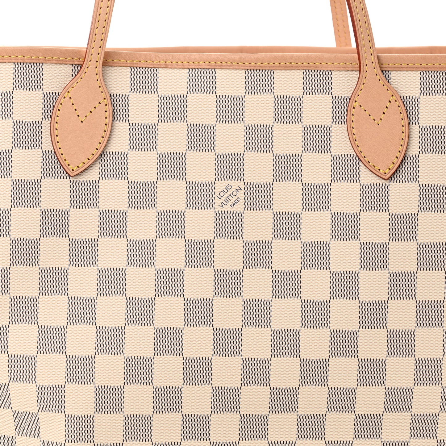 Damier Azur Neo Neverfull MM Rose Ballerine