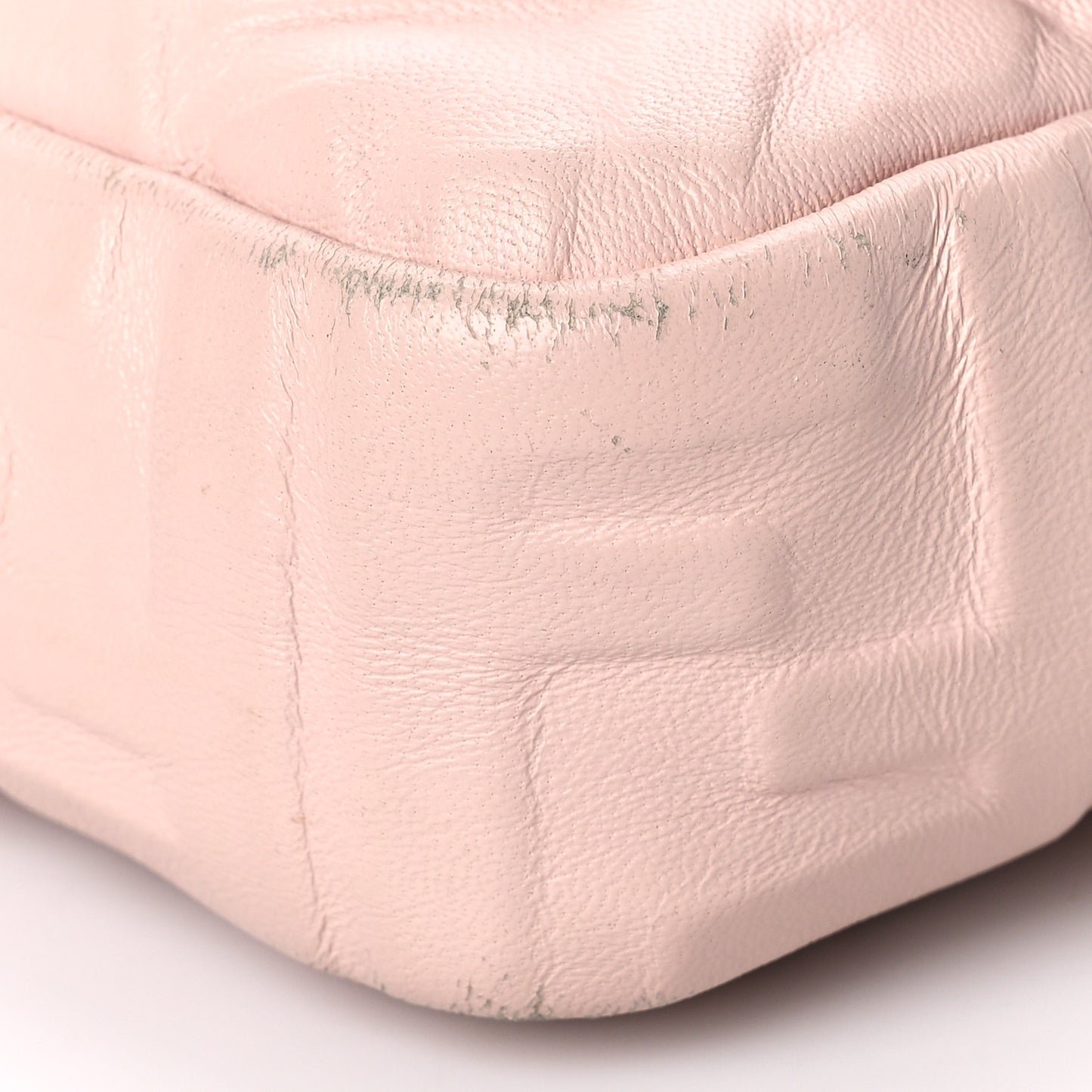 Nappa FF 1974 Embossed Baguette Rosa Quarzo