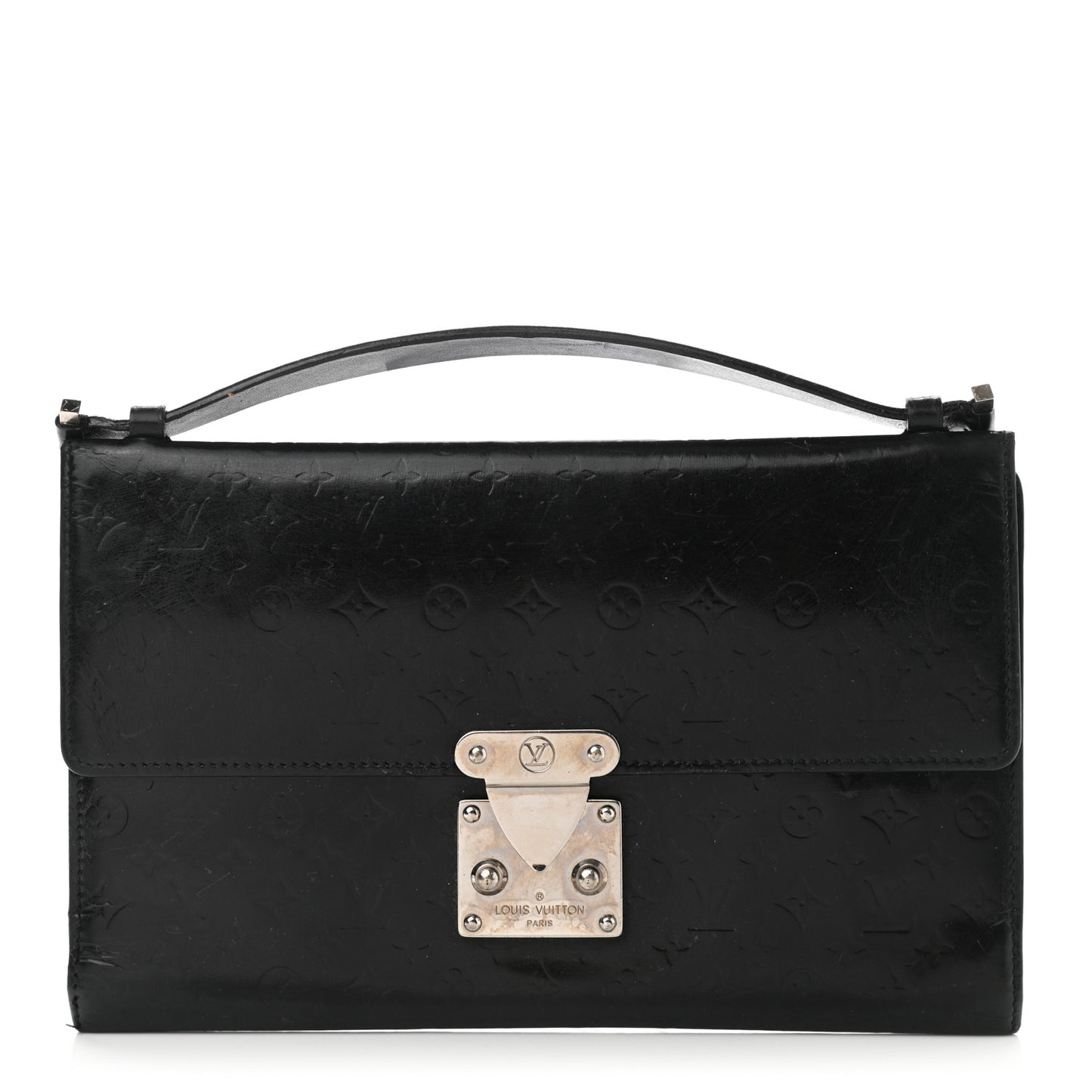 Monogram Glace Anouchka Pochette MM Black